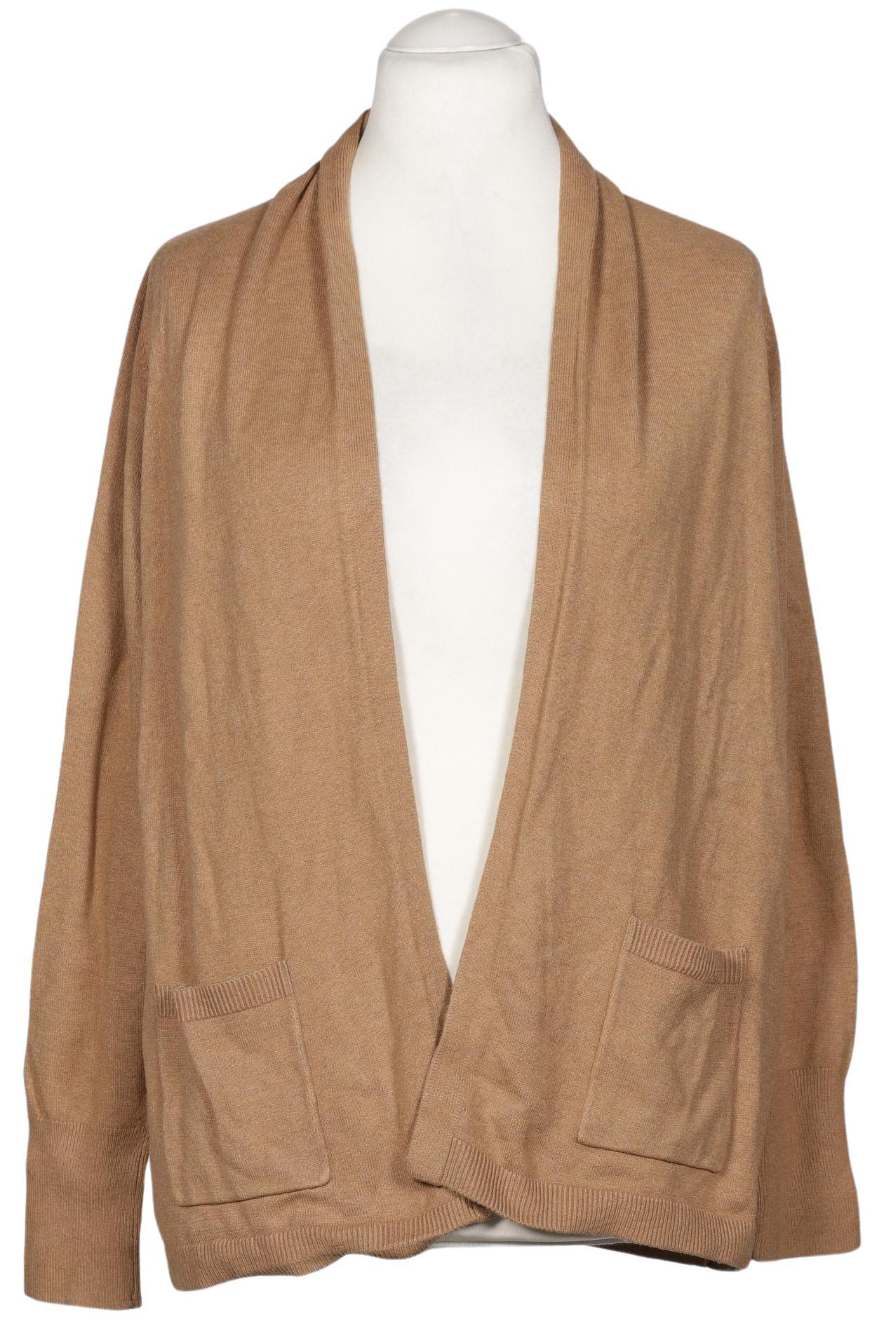 

Comma Damen Strickjacke, beige, Gr. 38