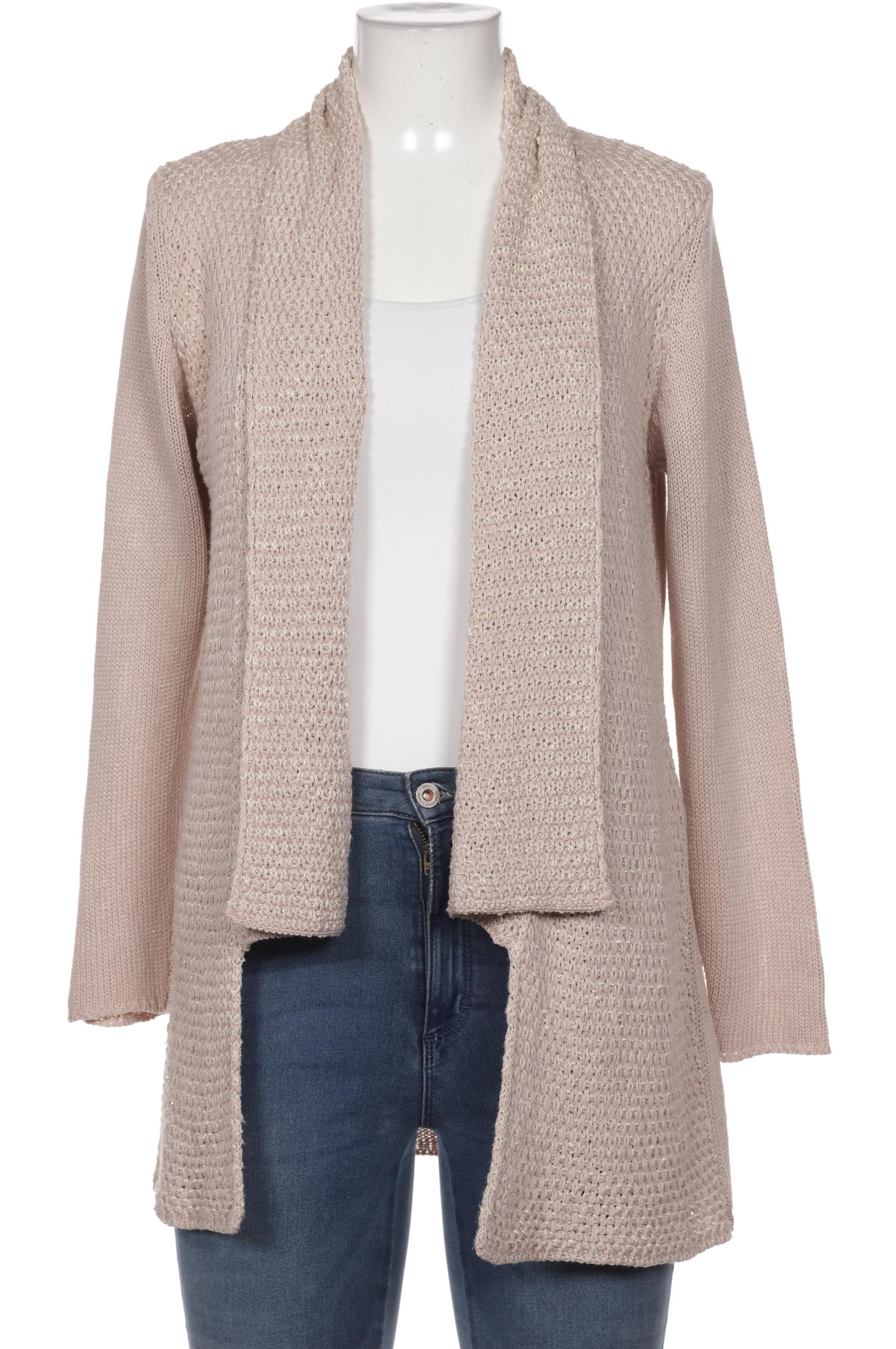 

Comma Damen Strickjacke, beige, Gr. 38