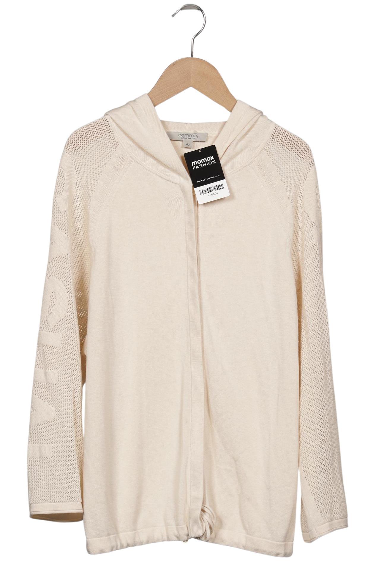 

Comma Damen Strickjacke, cremeweiß, Gr. 42