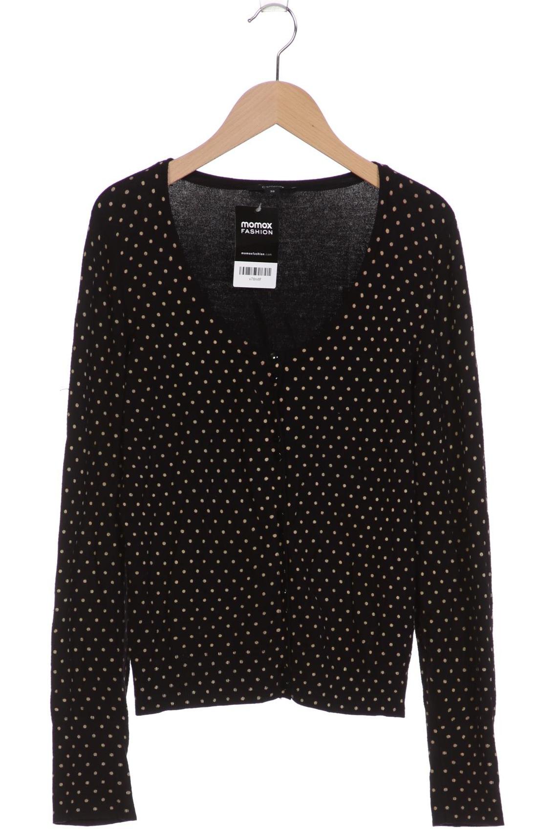 

Comma Damen Strickjacke, schwarz, Gr. 38