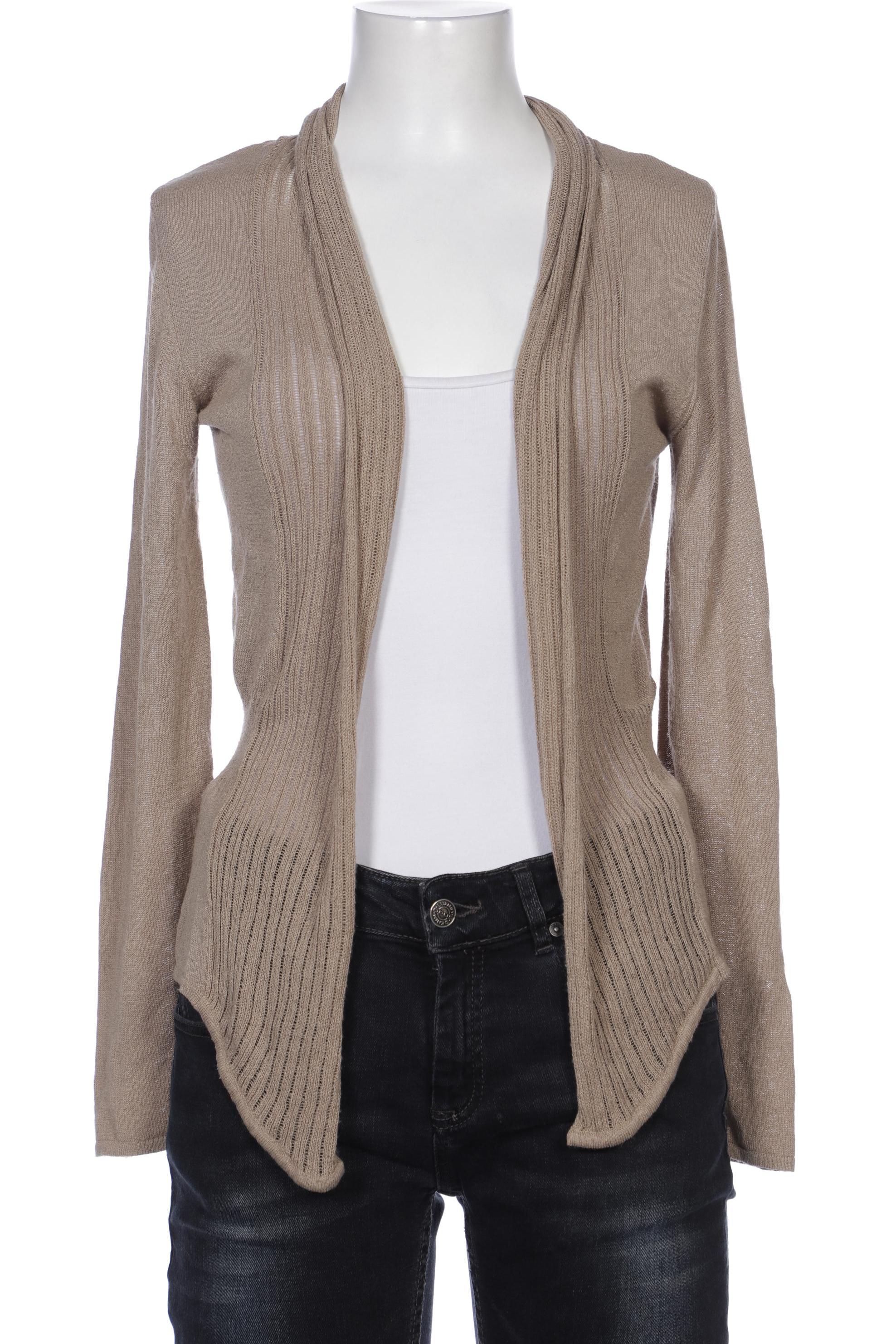 

Comma Damen Strickjacke, beige, Gr. 34