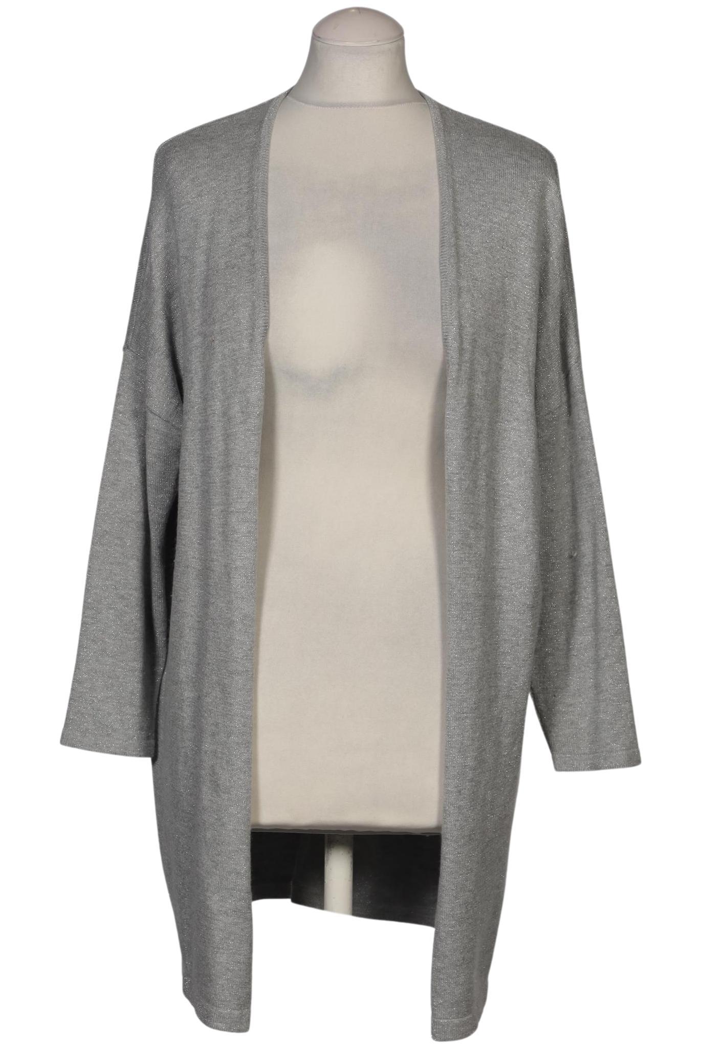 

Comma Damen Strickjacke, grau, Gr. 42