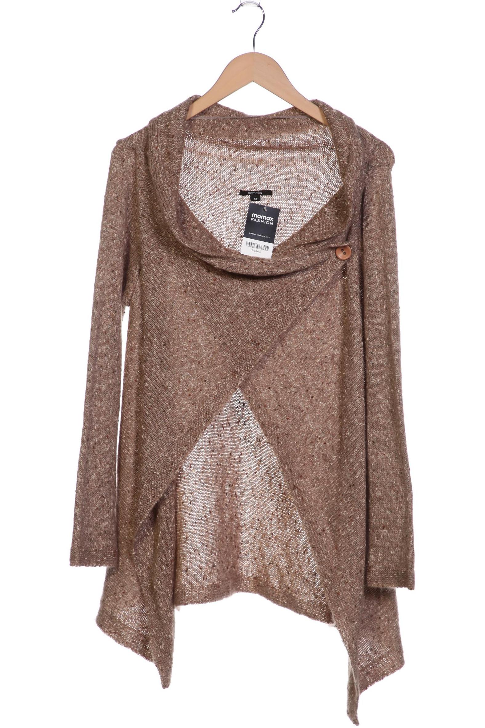 

Comma Damen Strickjacke, braun, Gr. 42