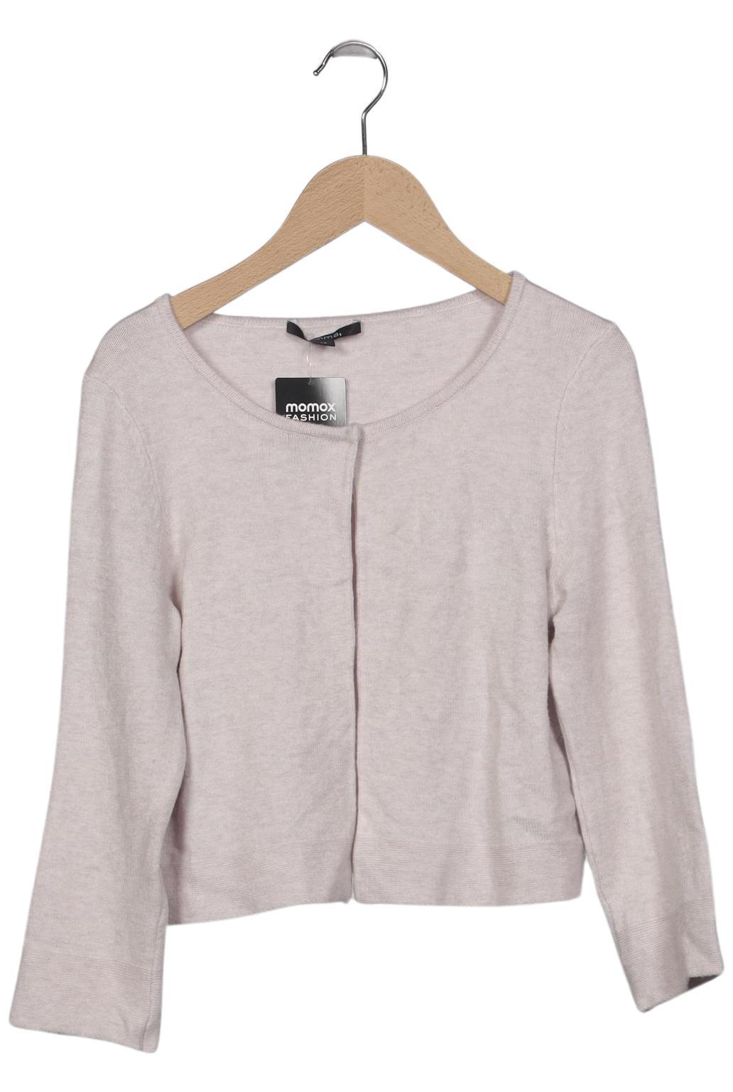 

Comma Damen Strickjacke, beige, Gr. 36