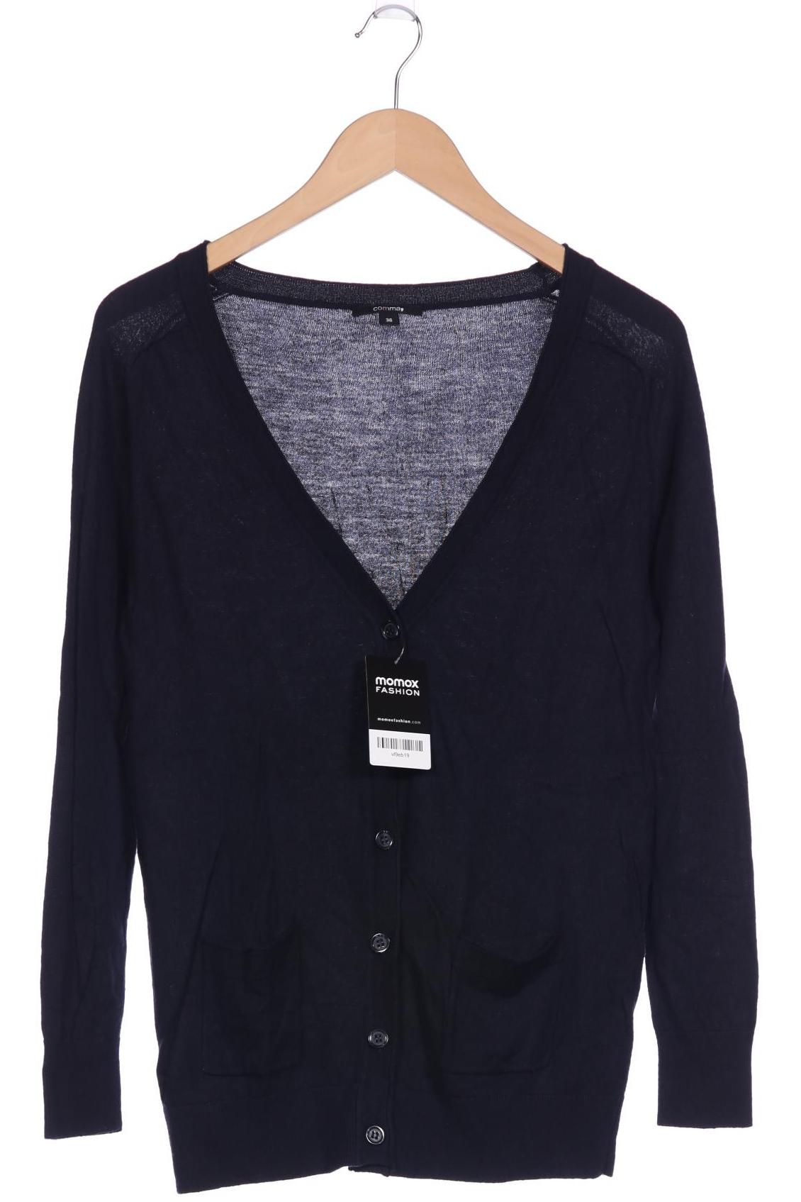 

Comma Damen Strickjacke, marineblau