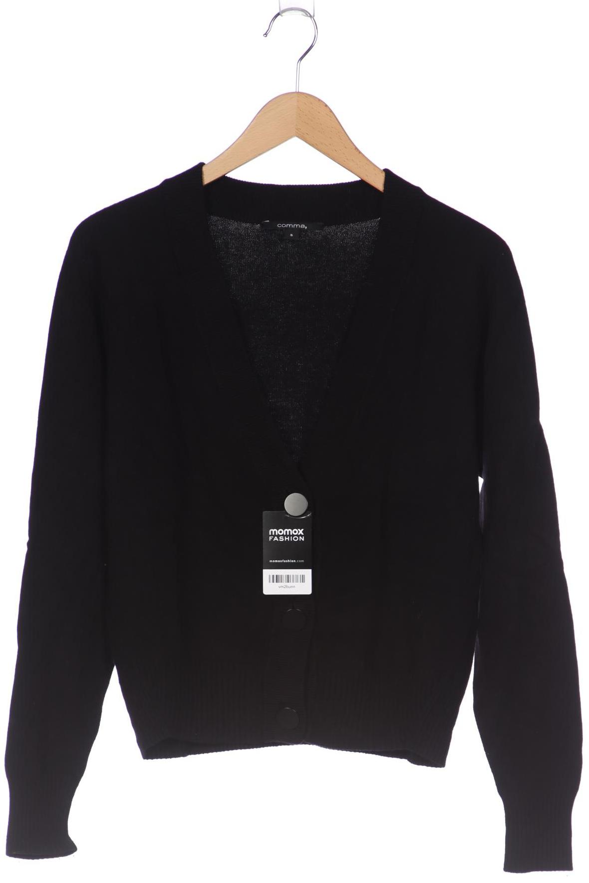 

Comma Damen Strickjacke, schwarz, Gr. 36