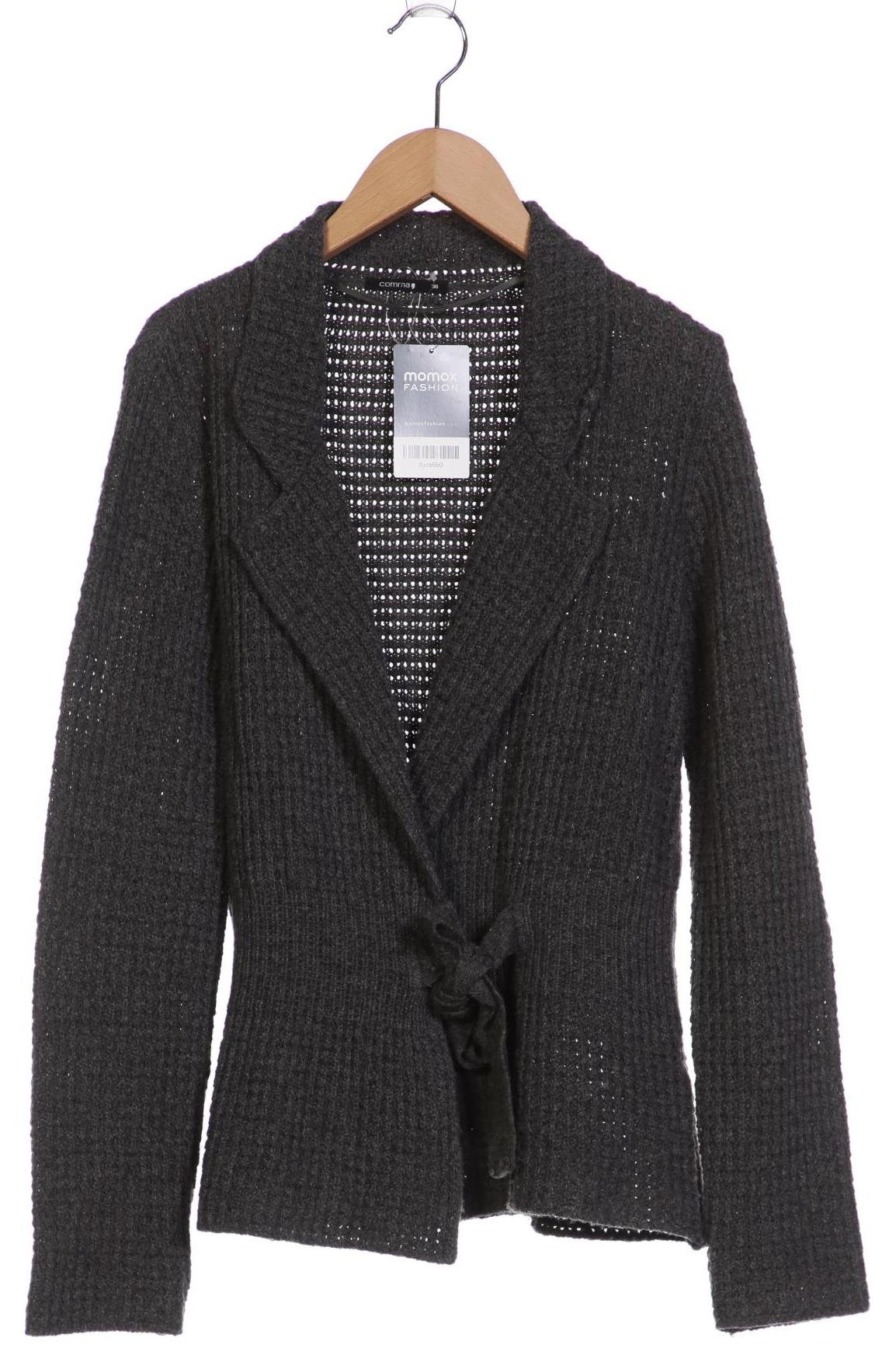 

Comma Damen Strickjacke, grau, Gr. 38