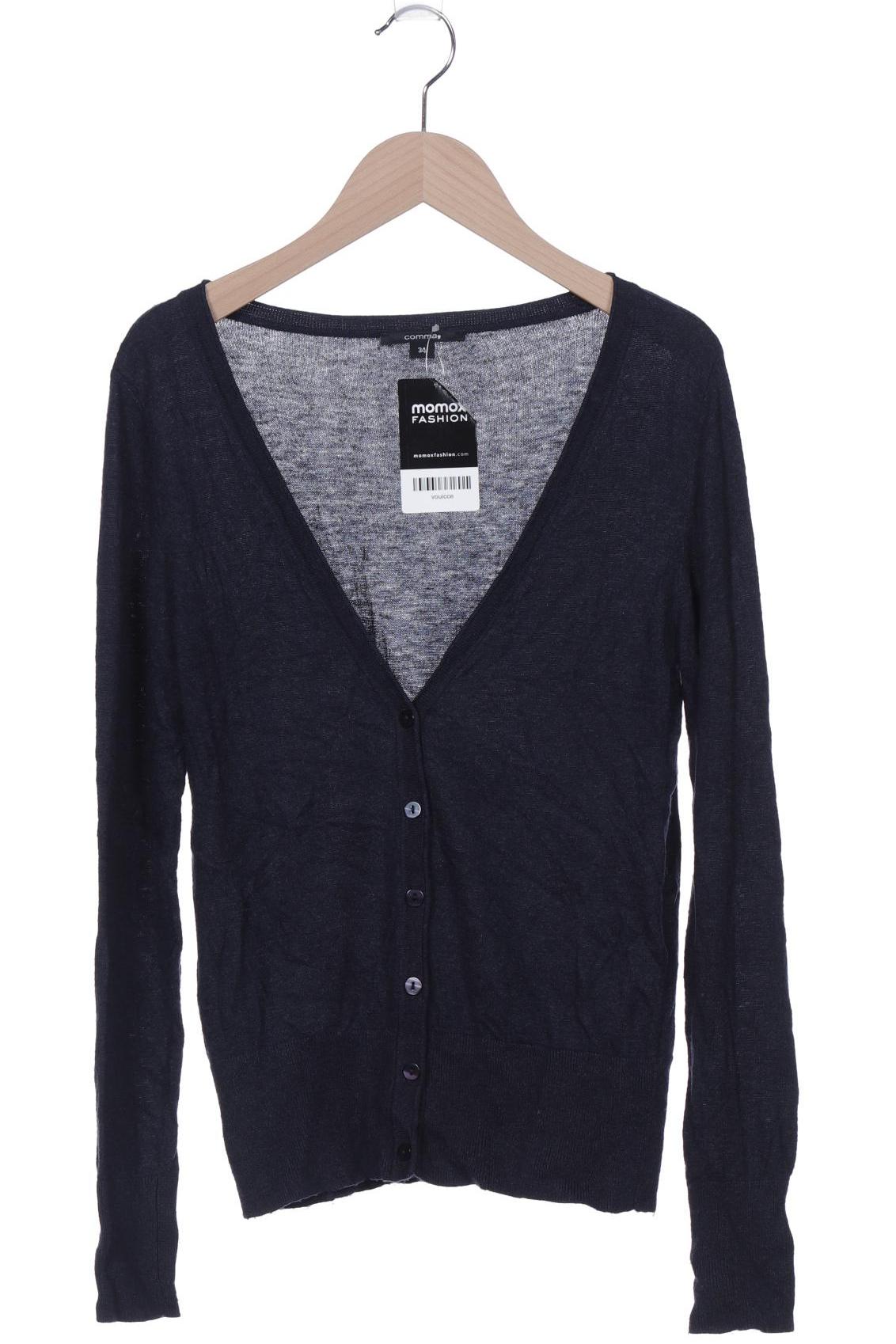 

Comma Damen Strickjacke, marineblau, Gr. 34