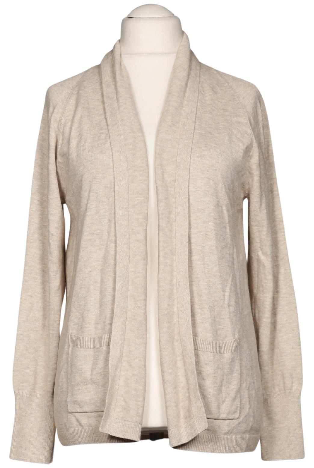 

Comma Damen Strickjacke, beige, Gr. 38