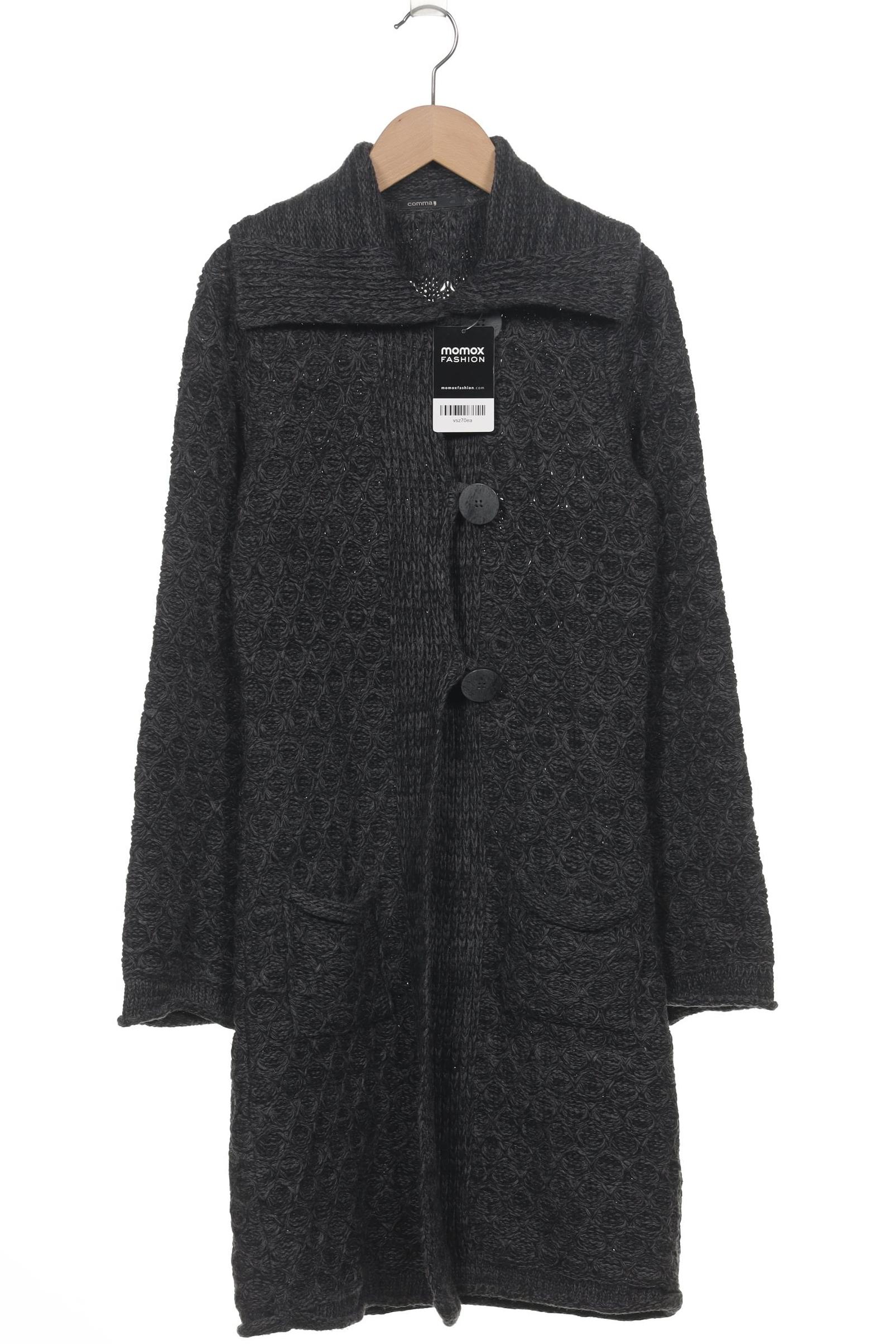 

Comma Damen Strickjacke, schwarz, Gr. 40