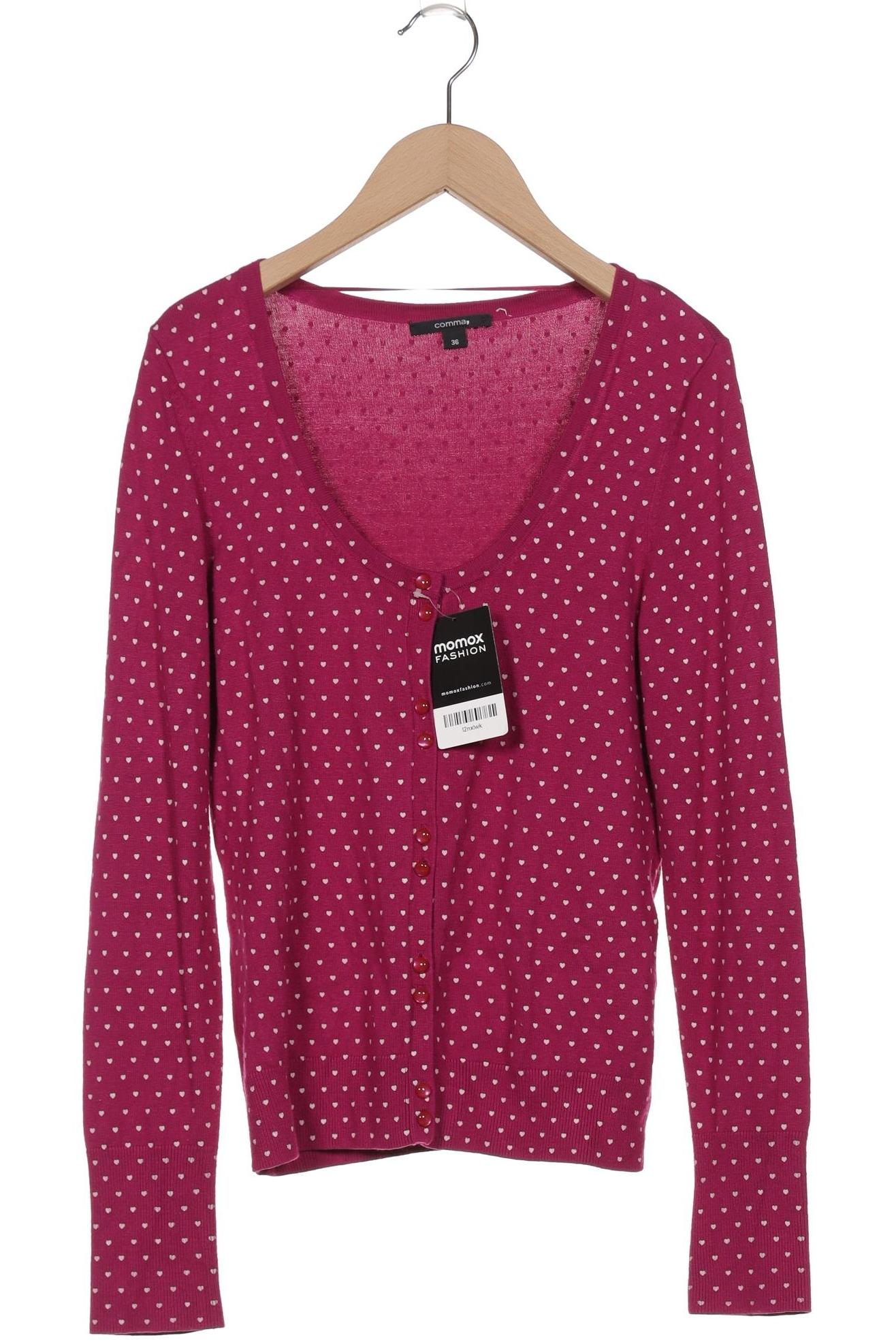 

Comma Damen Strickjacke, bordeaux, Gr. 36