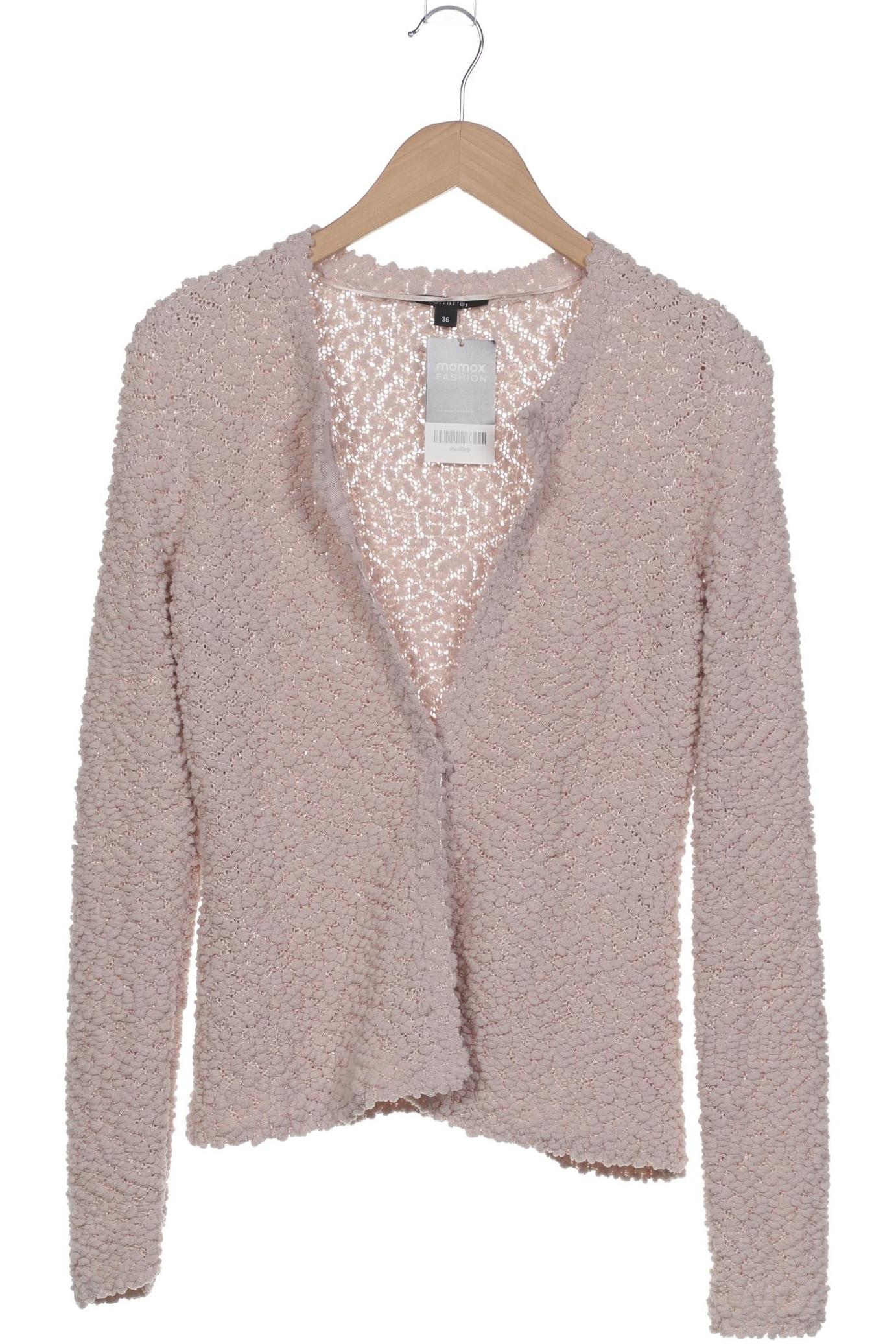 

Comma Damen Strickjacke, beige, Gr. 36