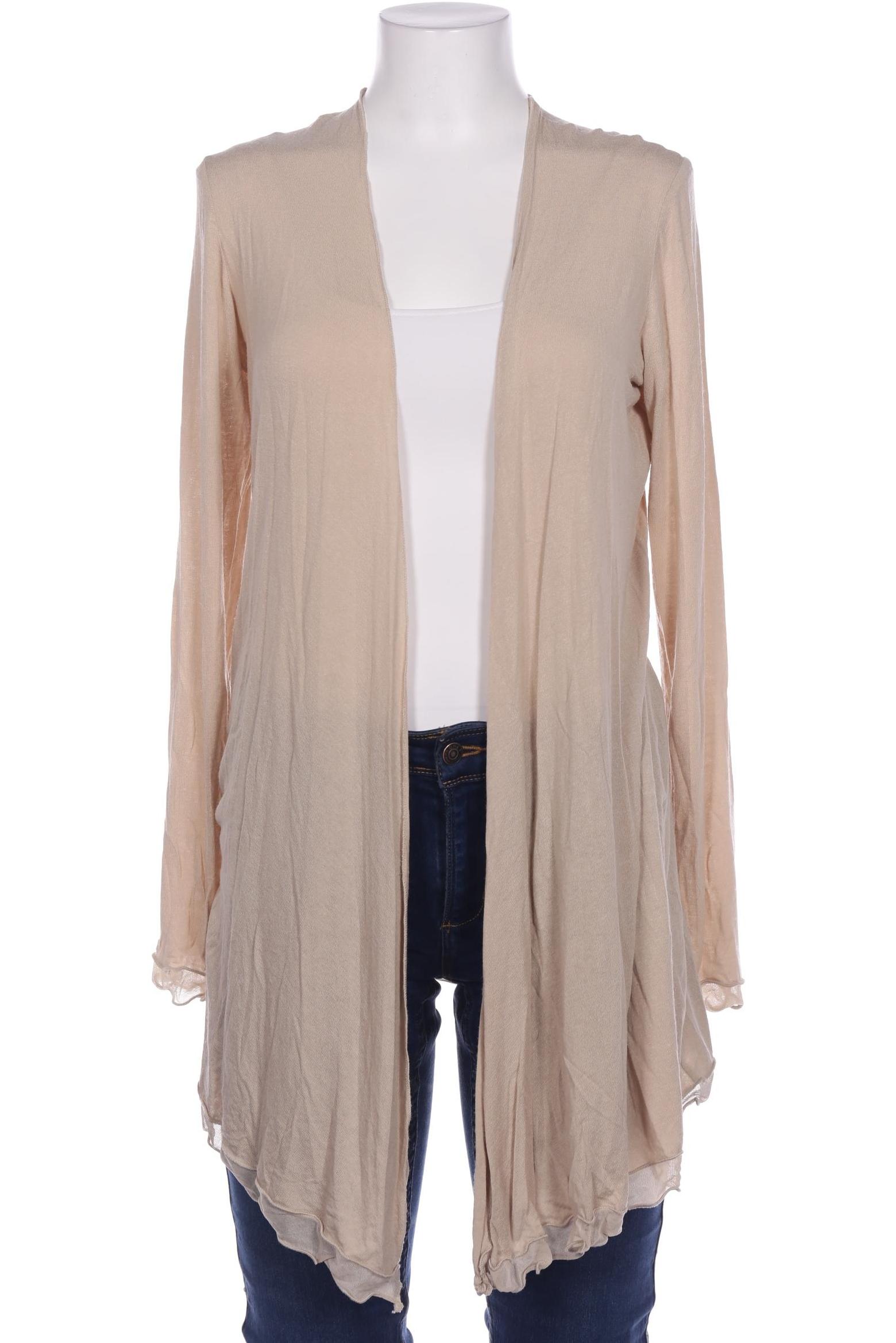 

Comma Damen Strickjacke, beige, Gr. 42