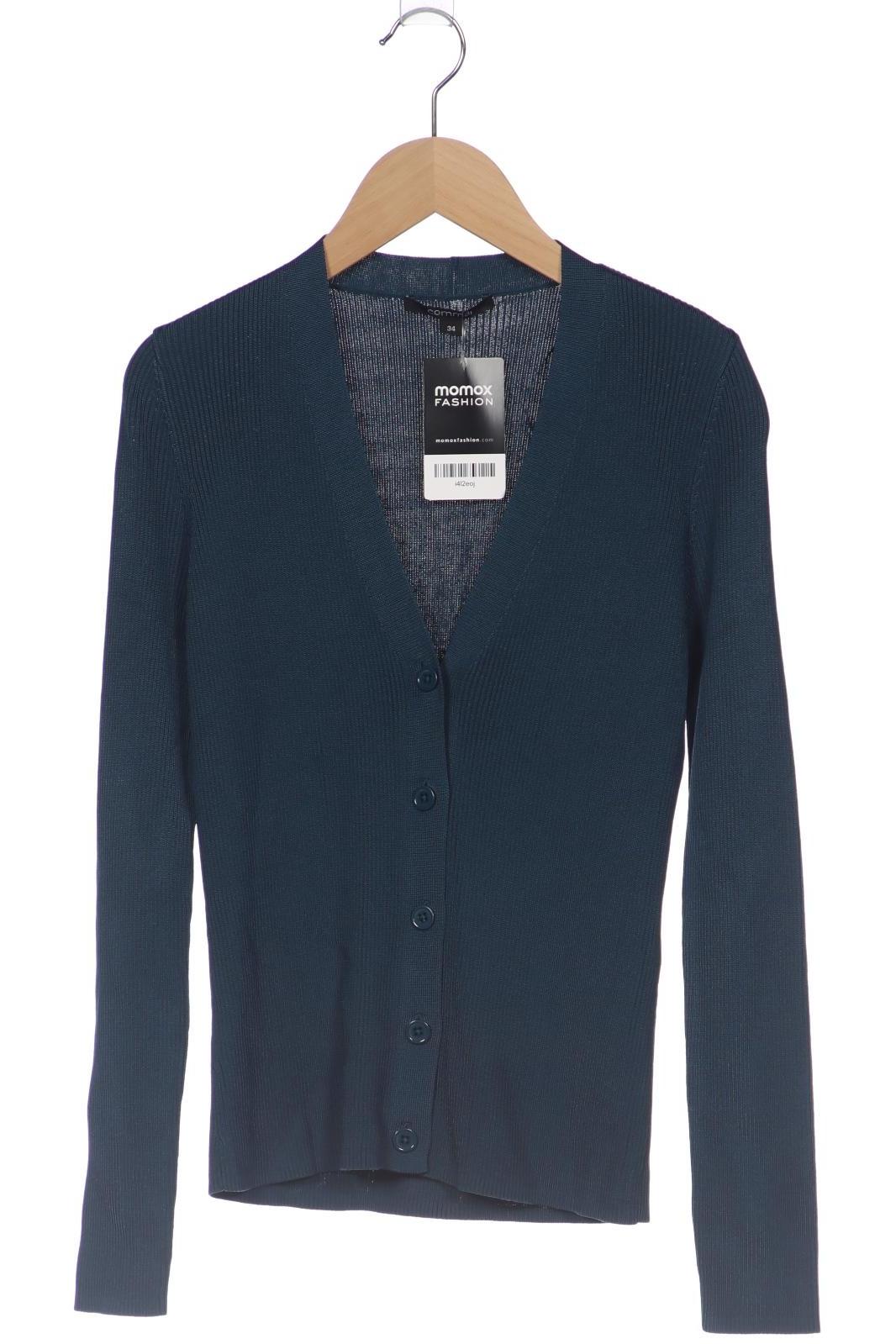 

Comma Damen Strickjacke, türkis, Gr. 34