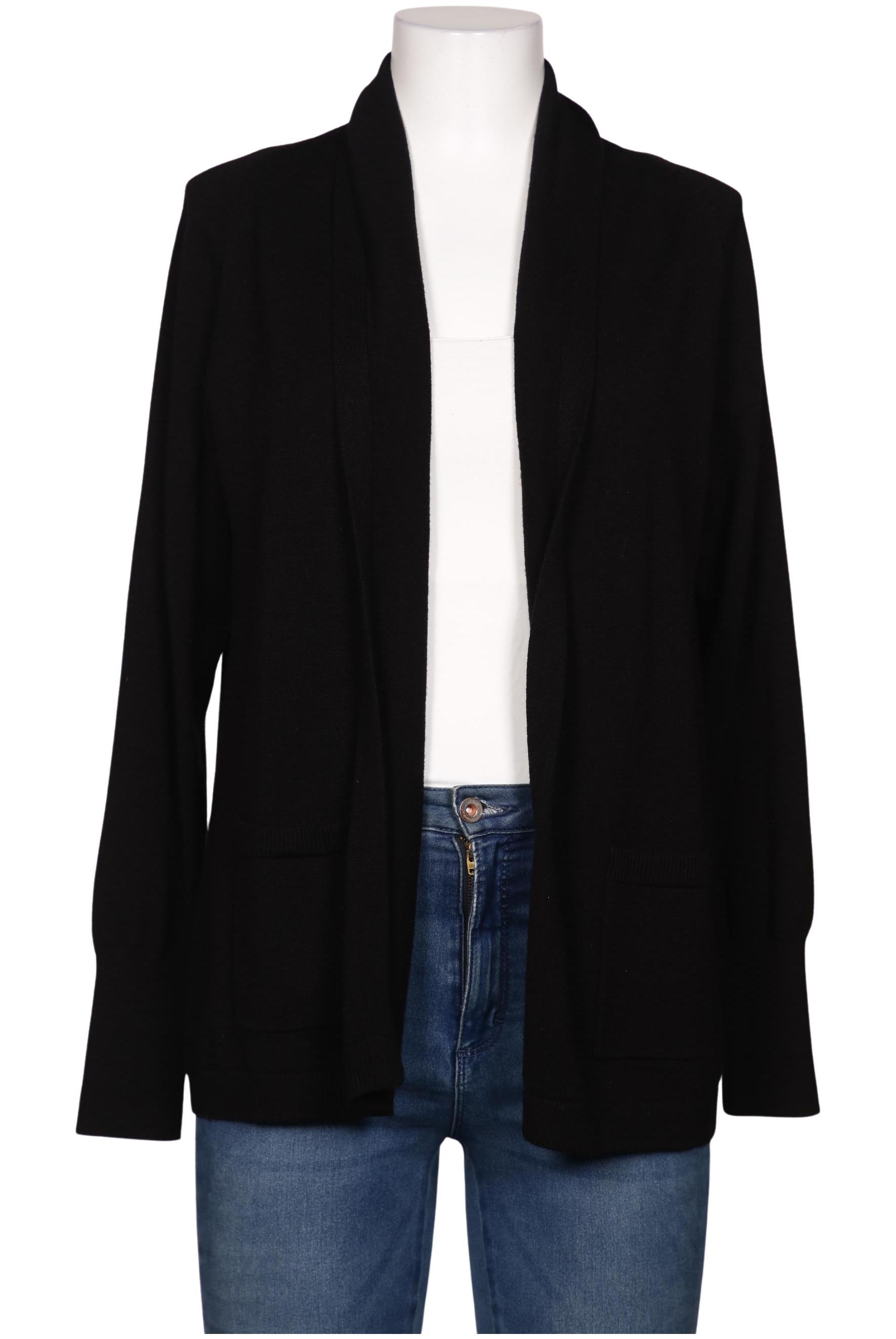 

Comma Damen Strickjacke, schwarz, Gr. 38