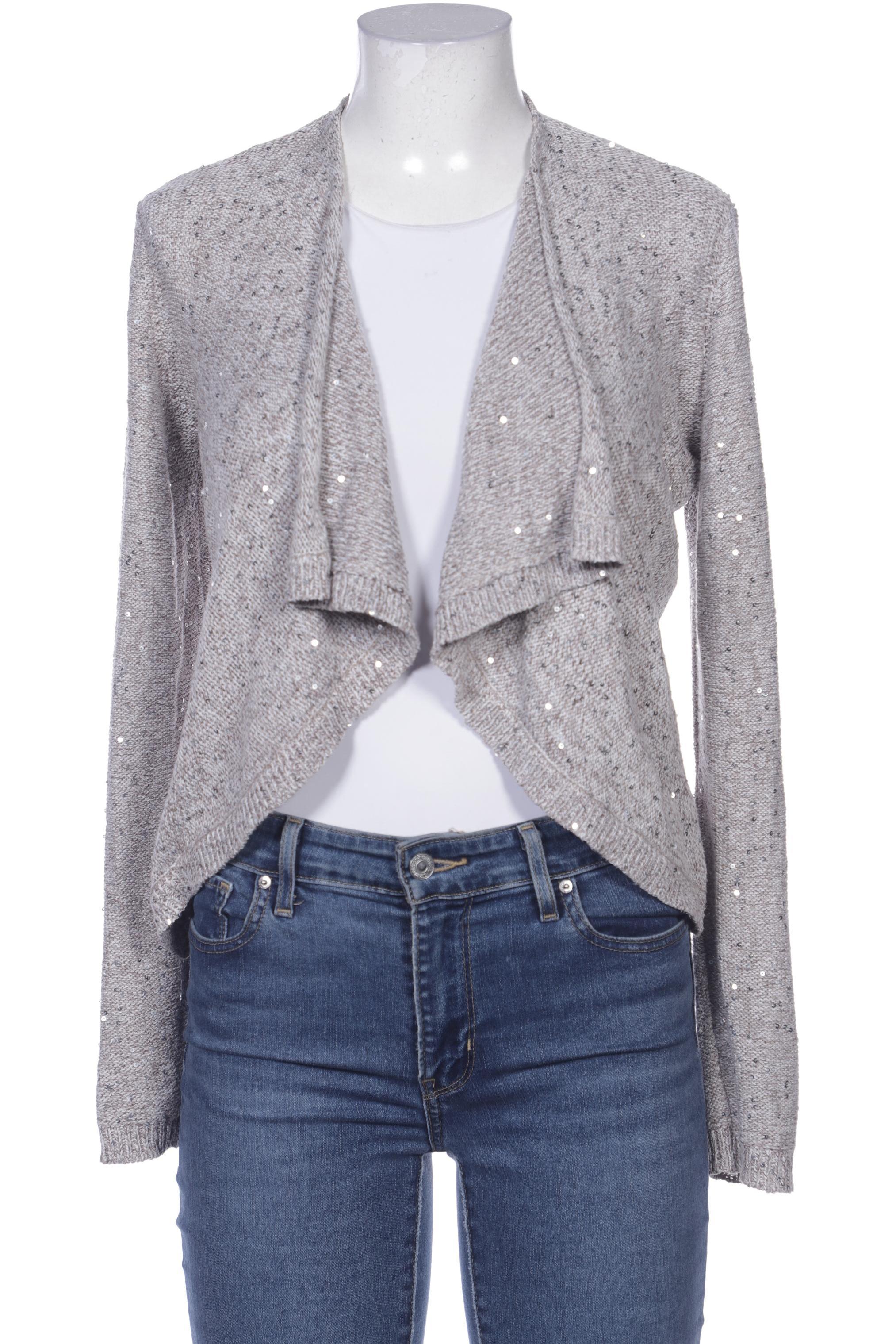 

Comma Damen Strickjacke, grau, Gr. 40