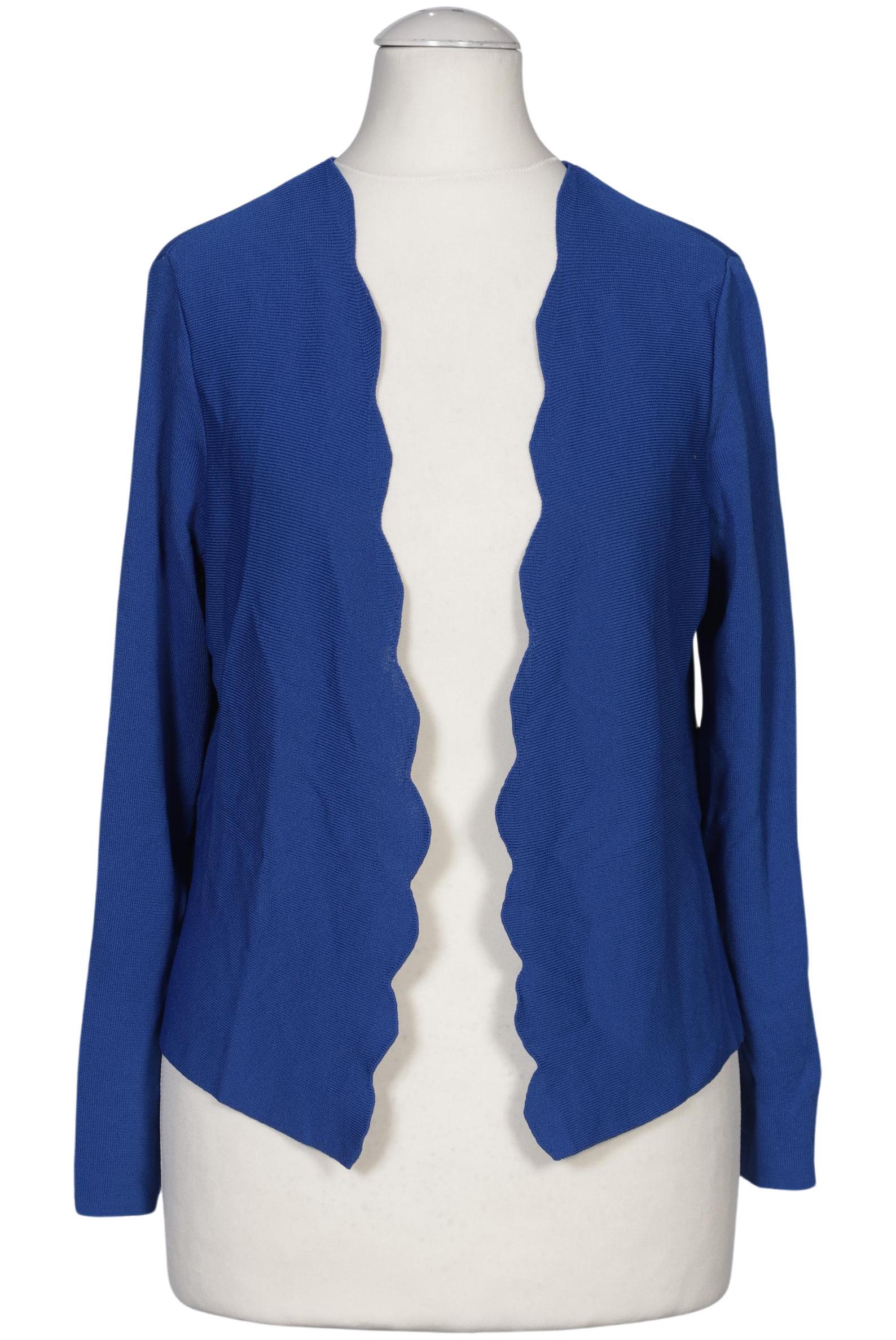 

Comma Damen Strickjacke, blau, Gr. 36