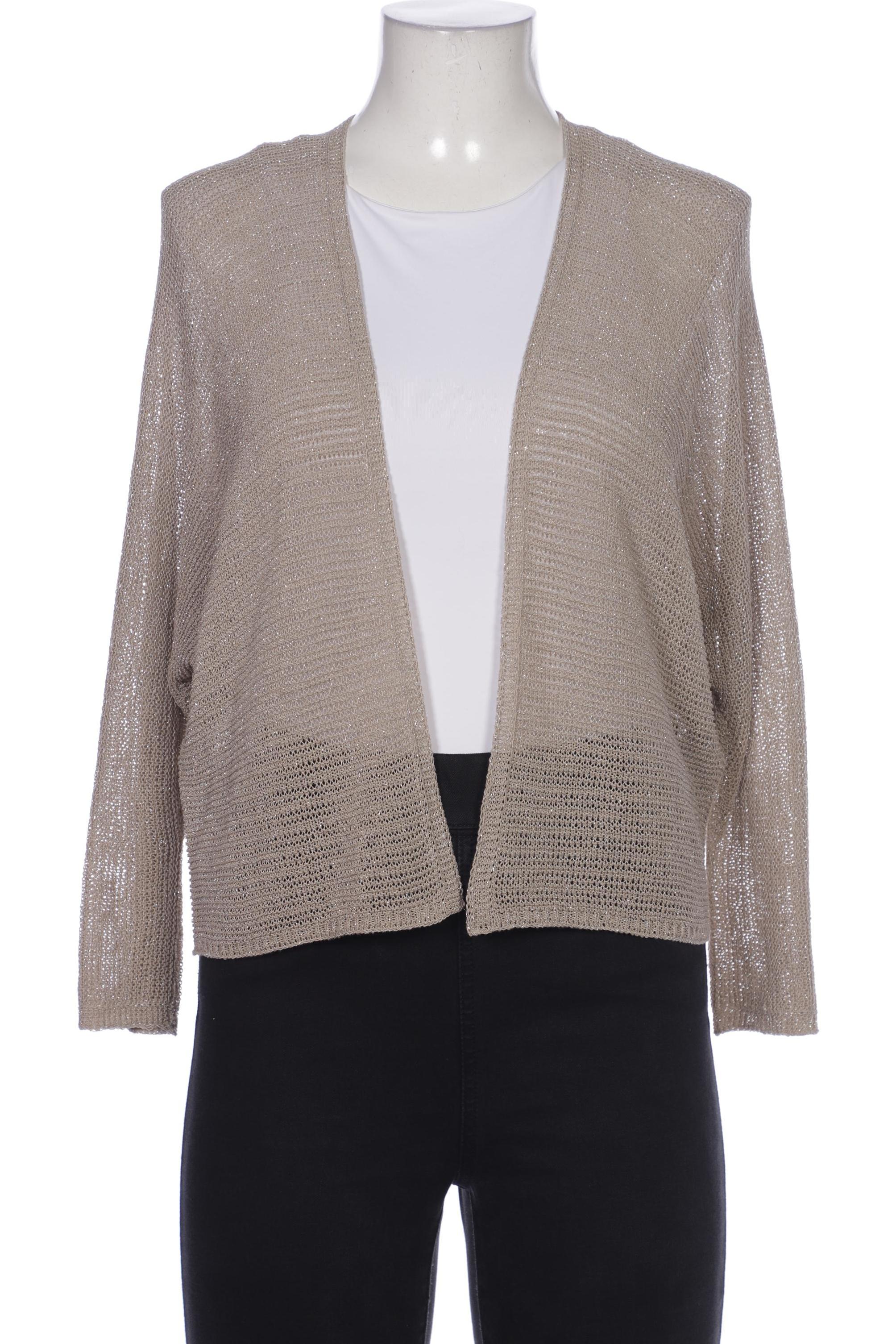 

Comma Damen Strickjacke, beige, Gr. 42