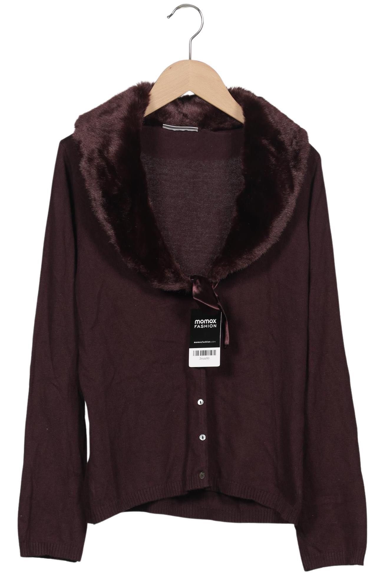 

Comma Damen Strickjacke, bordeaux, Gr. 42