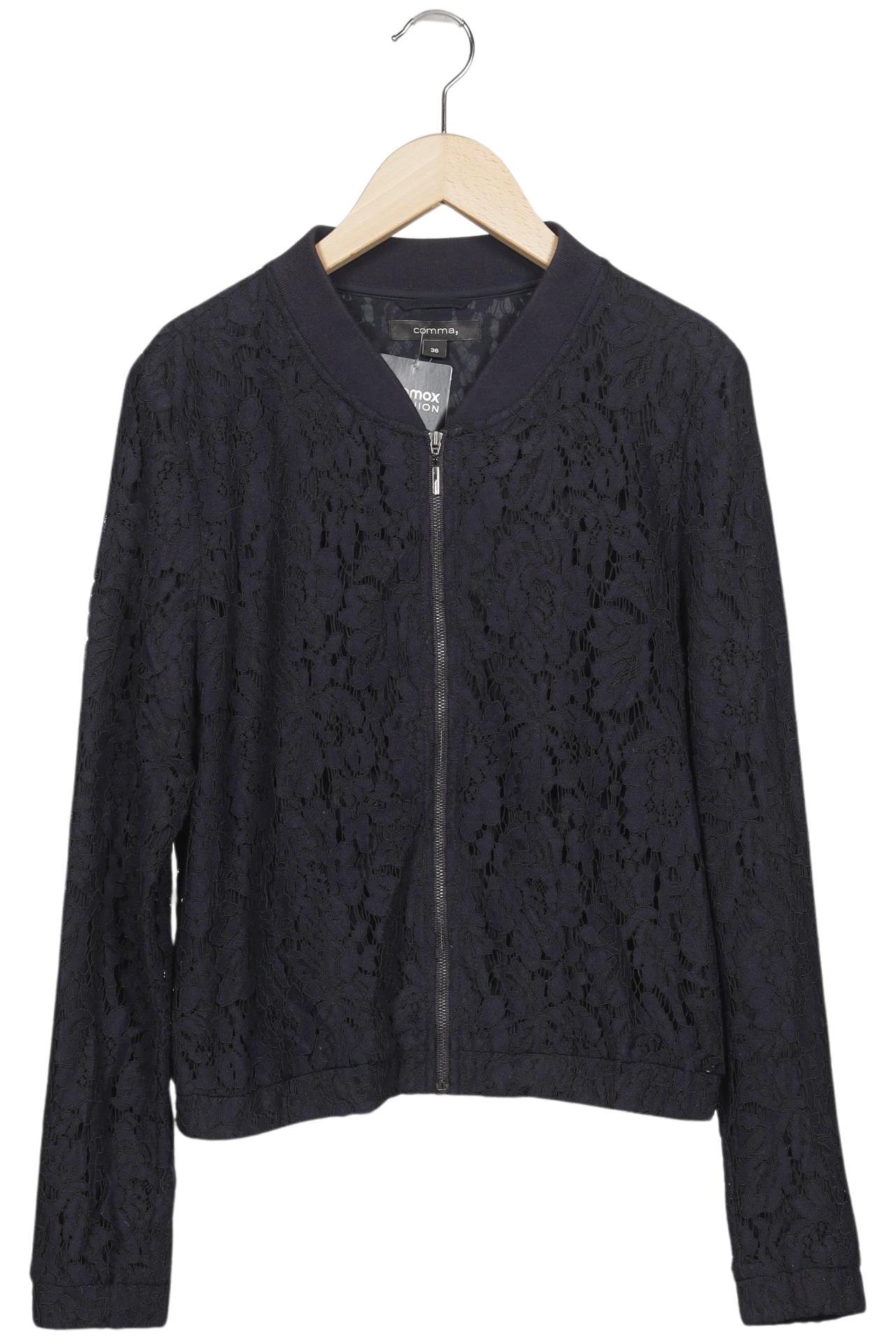 

Comma Damen Strickjacke, marineblau, Gr. 36