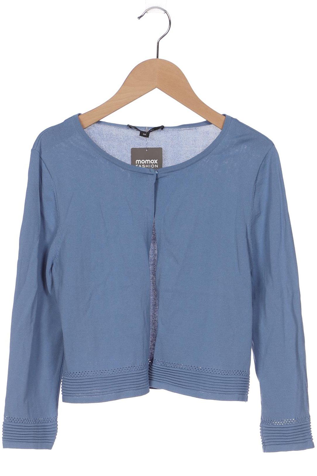 

Comma Damen Strickjacke, blau, Gr. 36