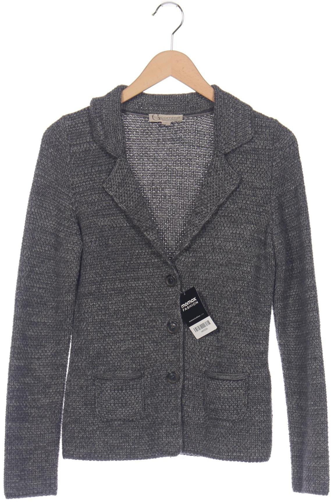 

Comma Damen Strickjacke, grau, Gr. 36