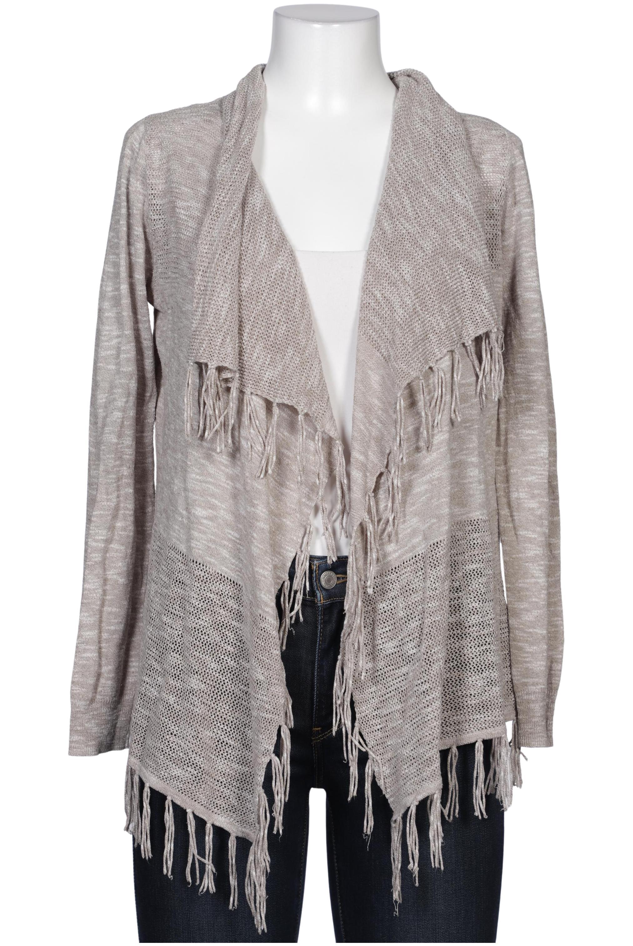 

Comma Damen Strickjacke, beige, Gr. 38