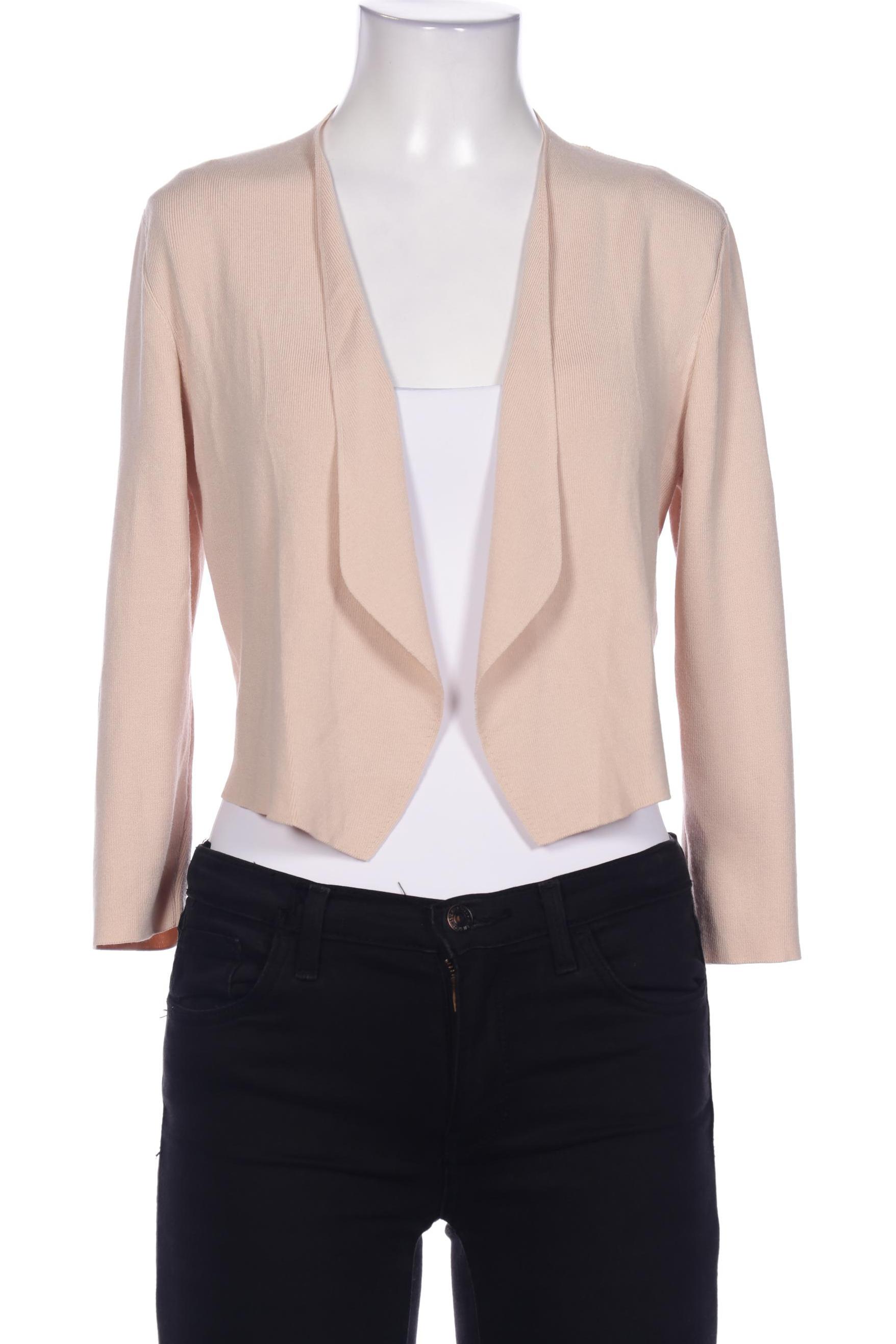 

Comma Damen Strickjacke, beige, Gr. 38