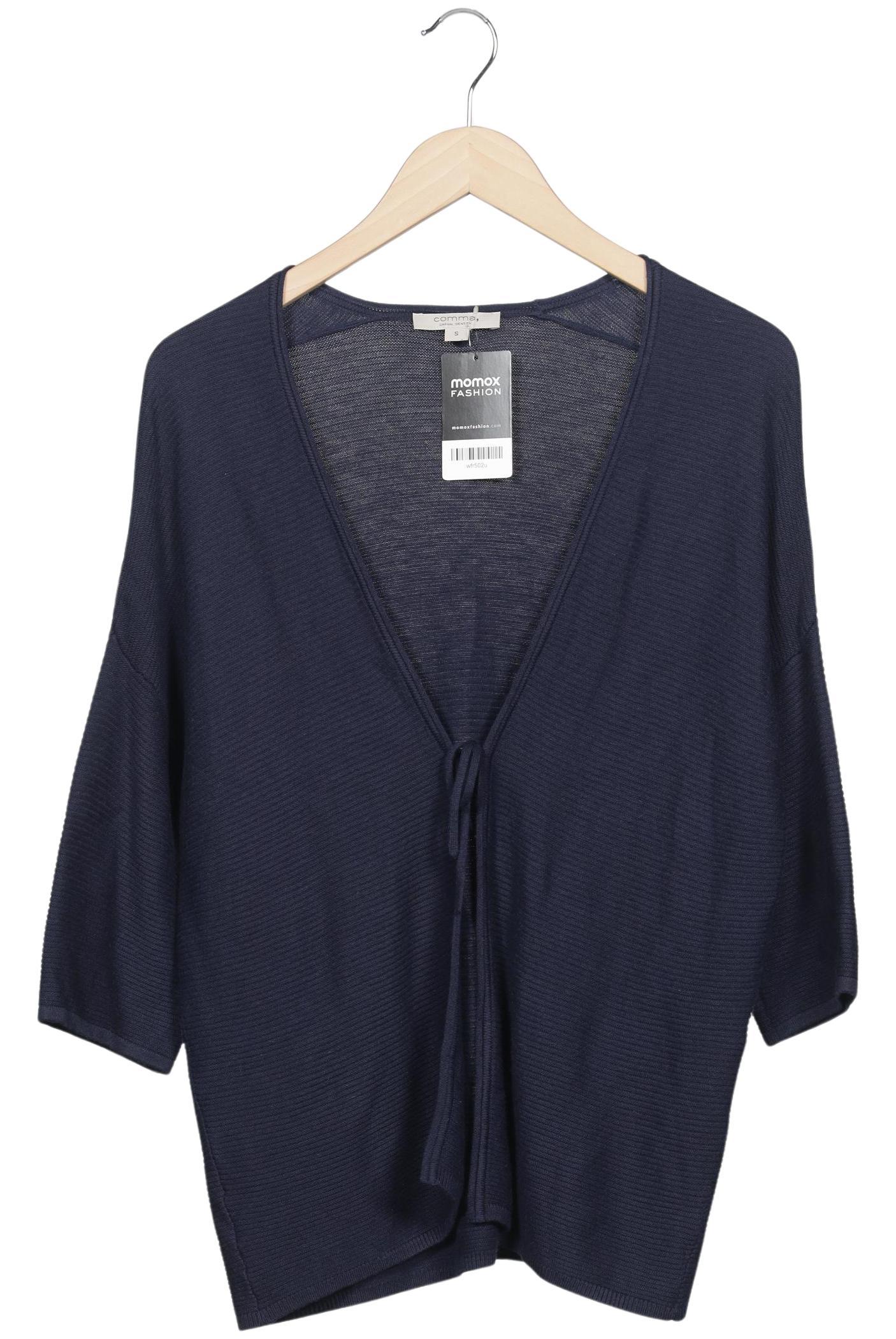 

Comma Damen Strickjacke, marineblau, Gr. 36