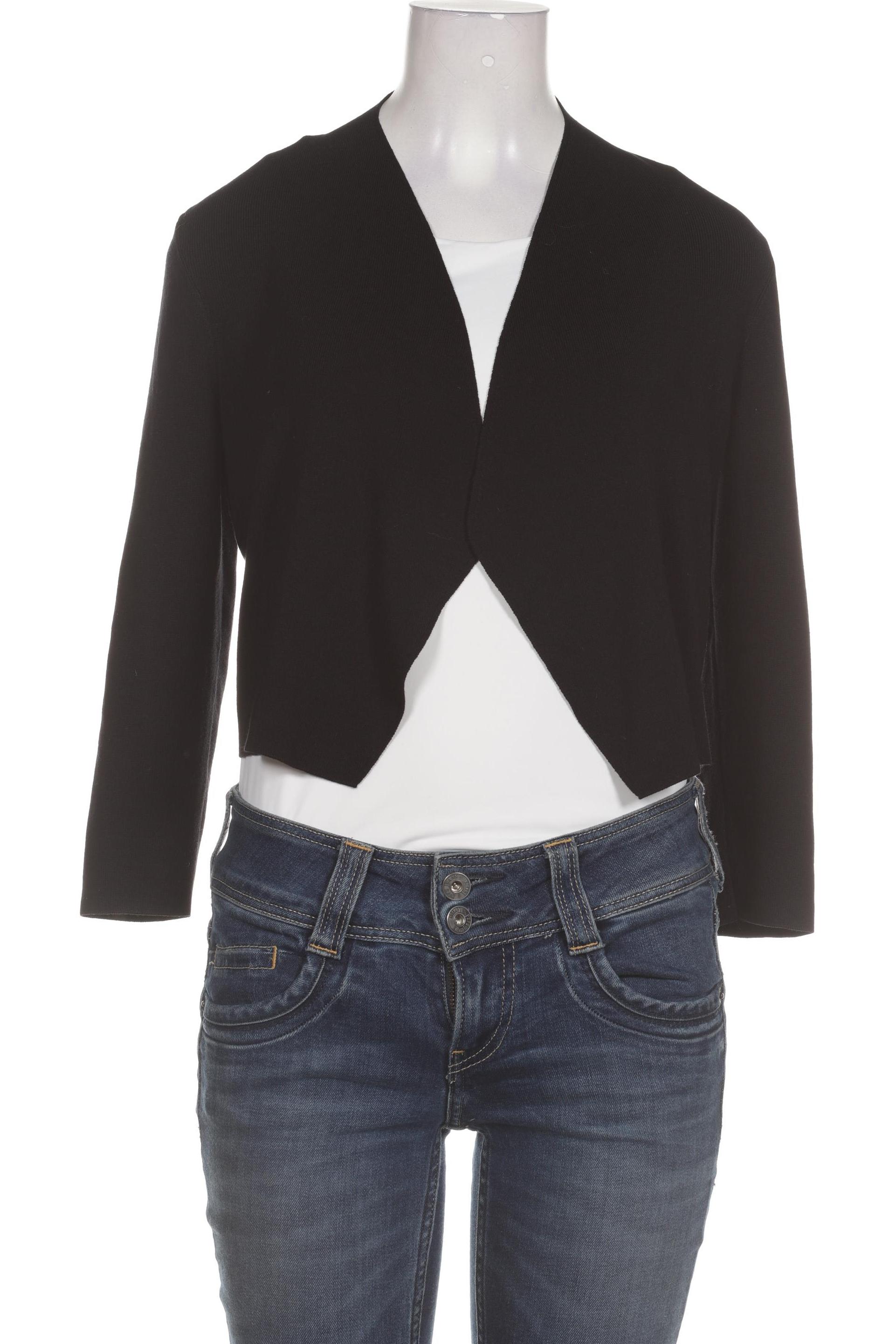 

Comma Damen Strickjacke, schwarz, Gr. 36