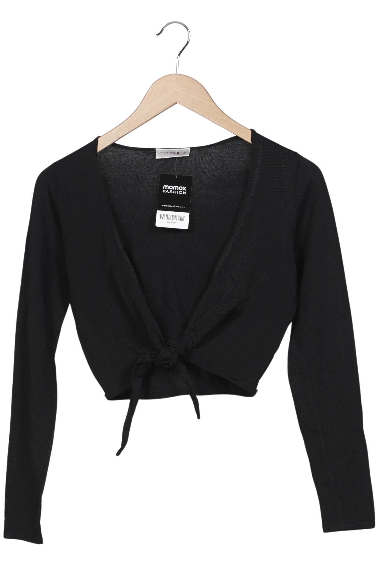

Comma Damen Strickjacke, schwarz, Gr. 36