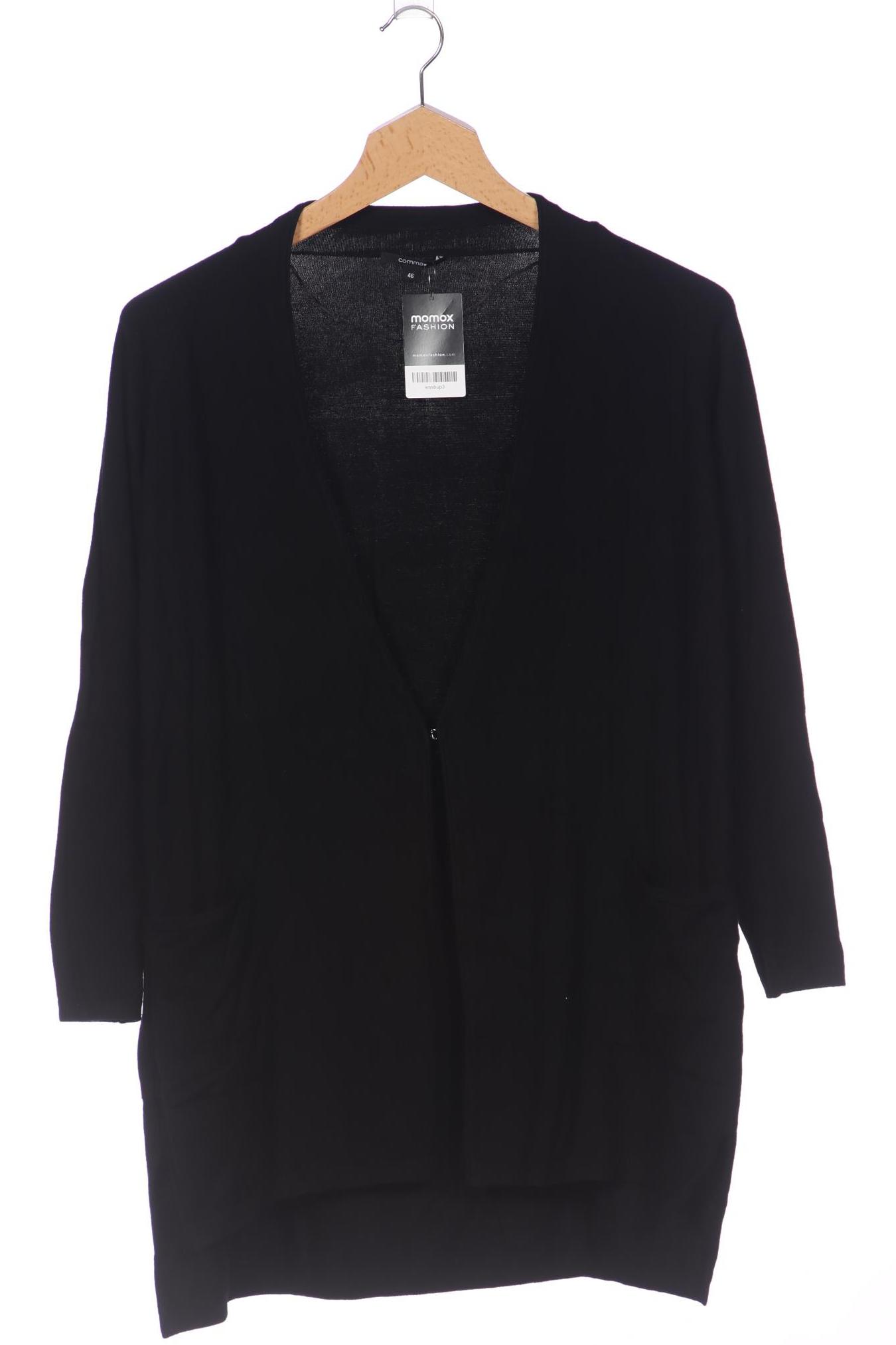 

Comma Damen Strickjacke, schwarz, Gr. 46