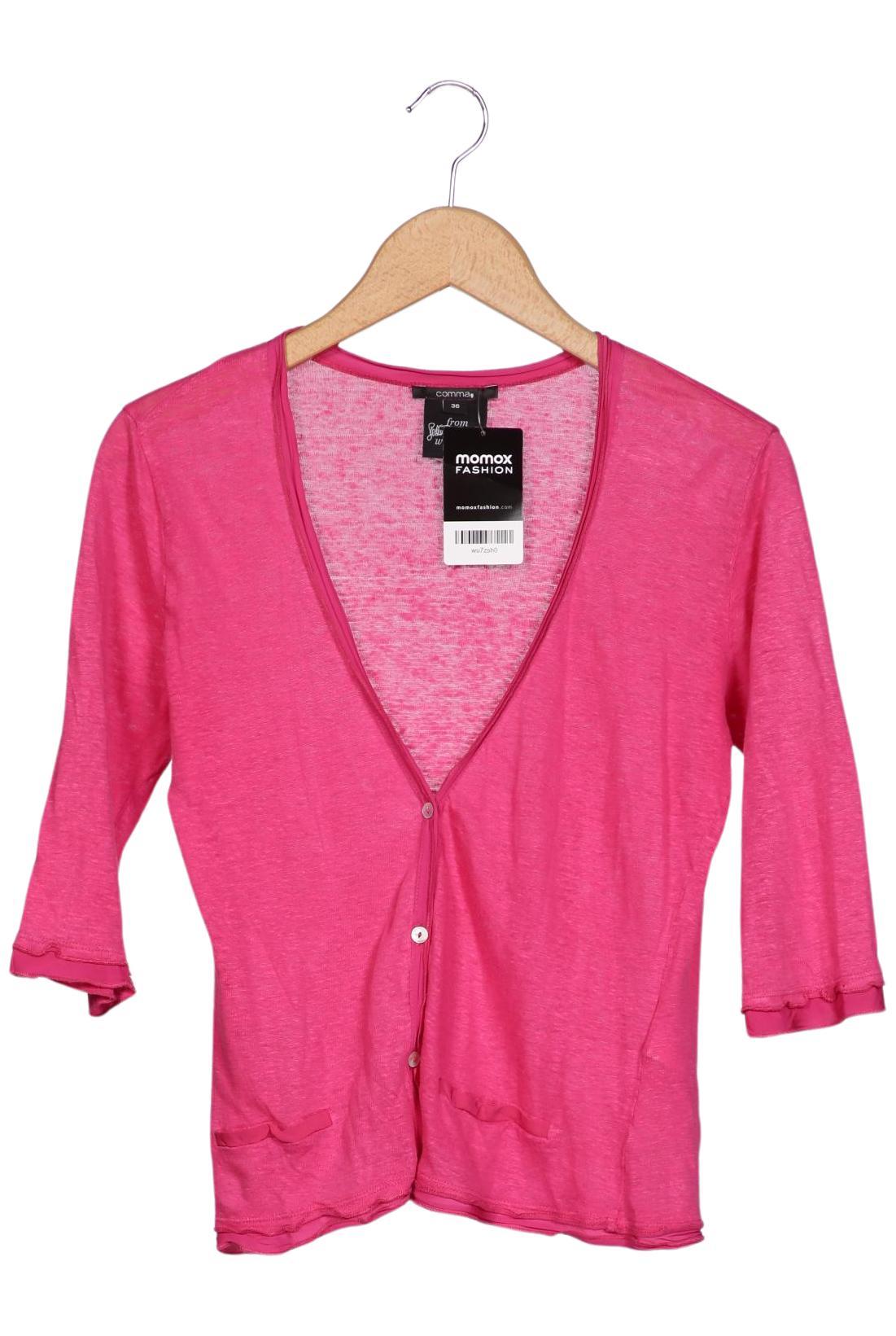 

Comma Damen Strickjacke, pink, Gr. 36