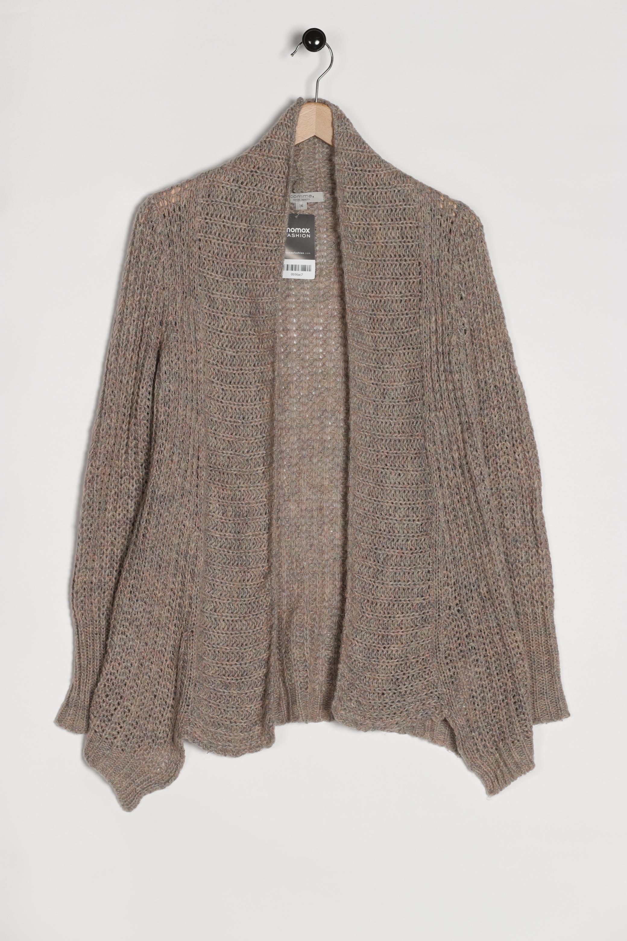 

Comma Damen Strickjacke, beige, Gr. 36