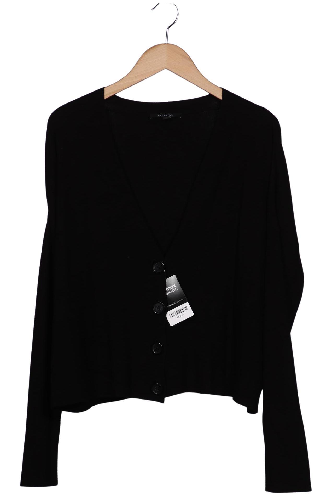 

Comma Damen Strickjacke, schwarz, Gr. 42