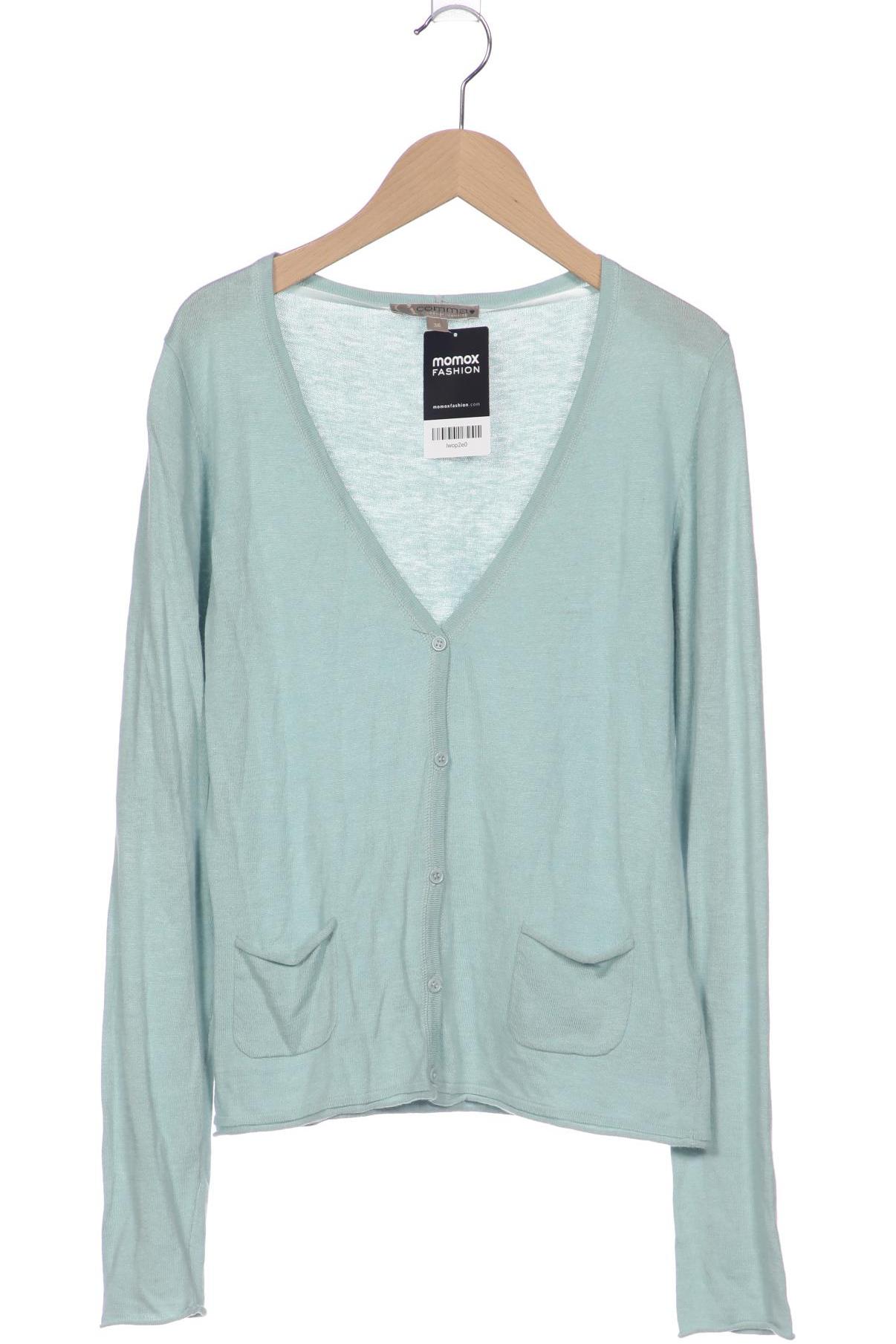

Comma Damen Strickjacke, hellblau, Gr. 36