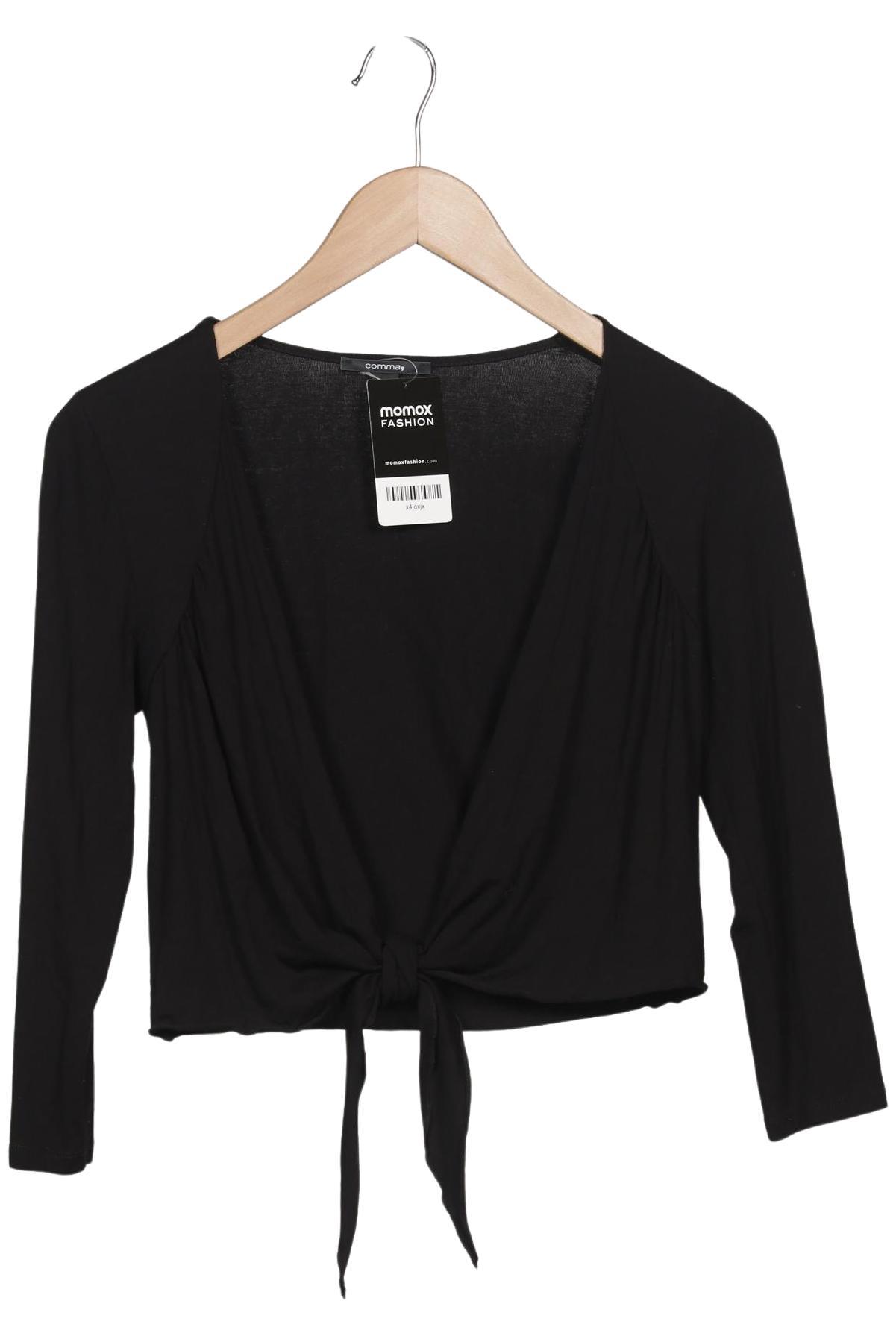

Comma Damen Strickjacke, schwarz, Gr. 36