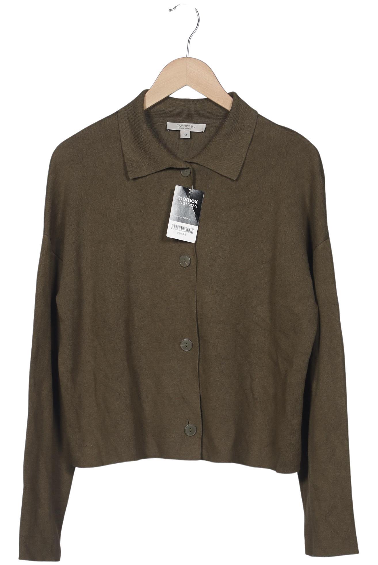 

Comma Damen Strickjacke, grün, Gr. 42