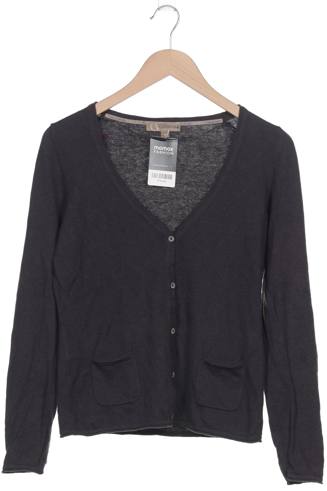 

Comma Damen Strickjacke, marineblau, Gr. 38
