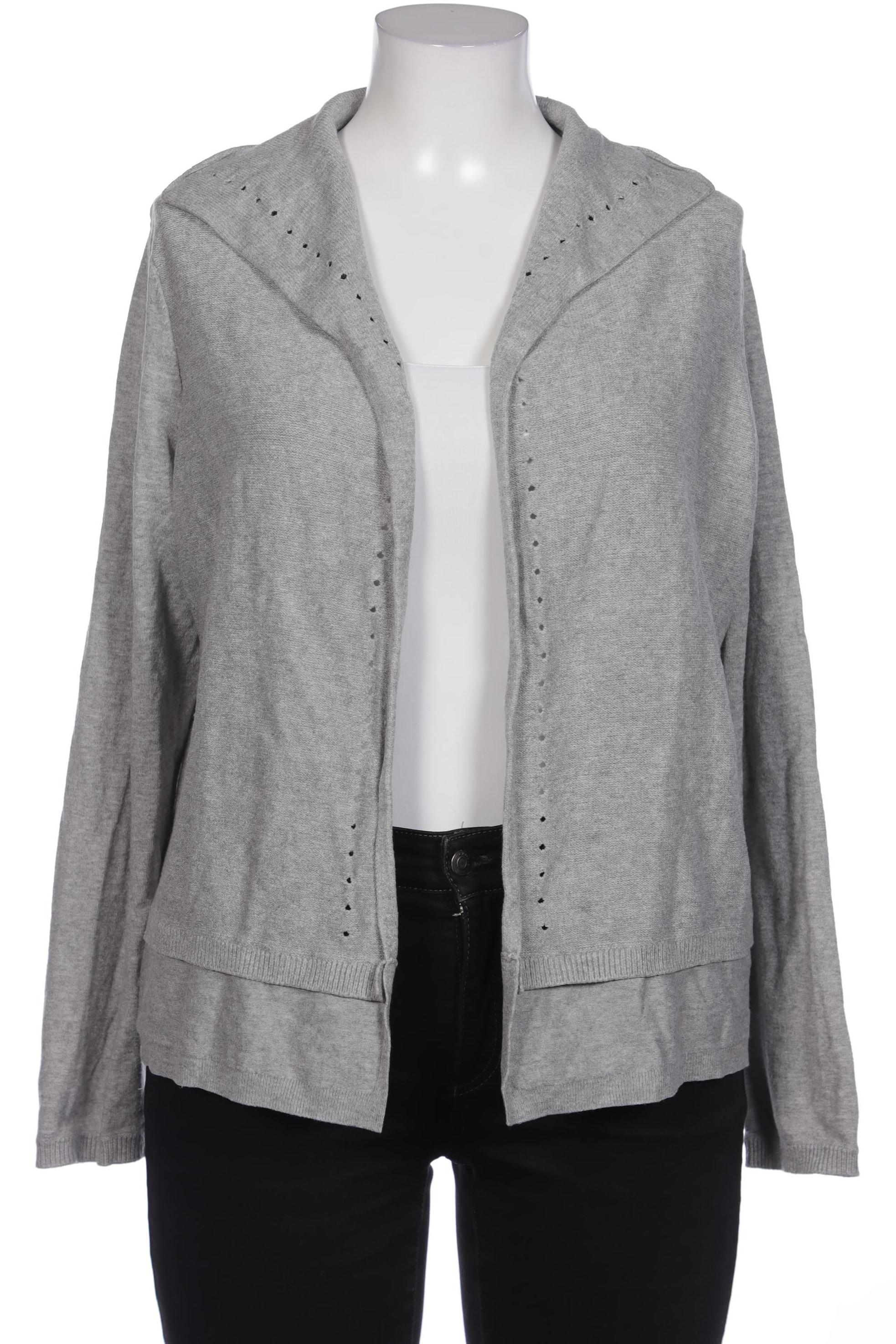 

Comma Damen Strickjacke, grau, Gr. 46