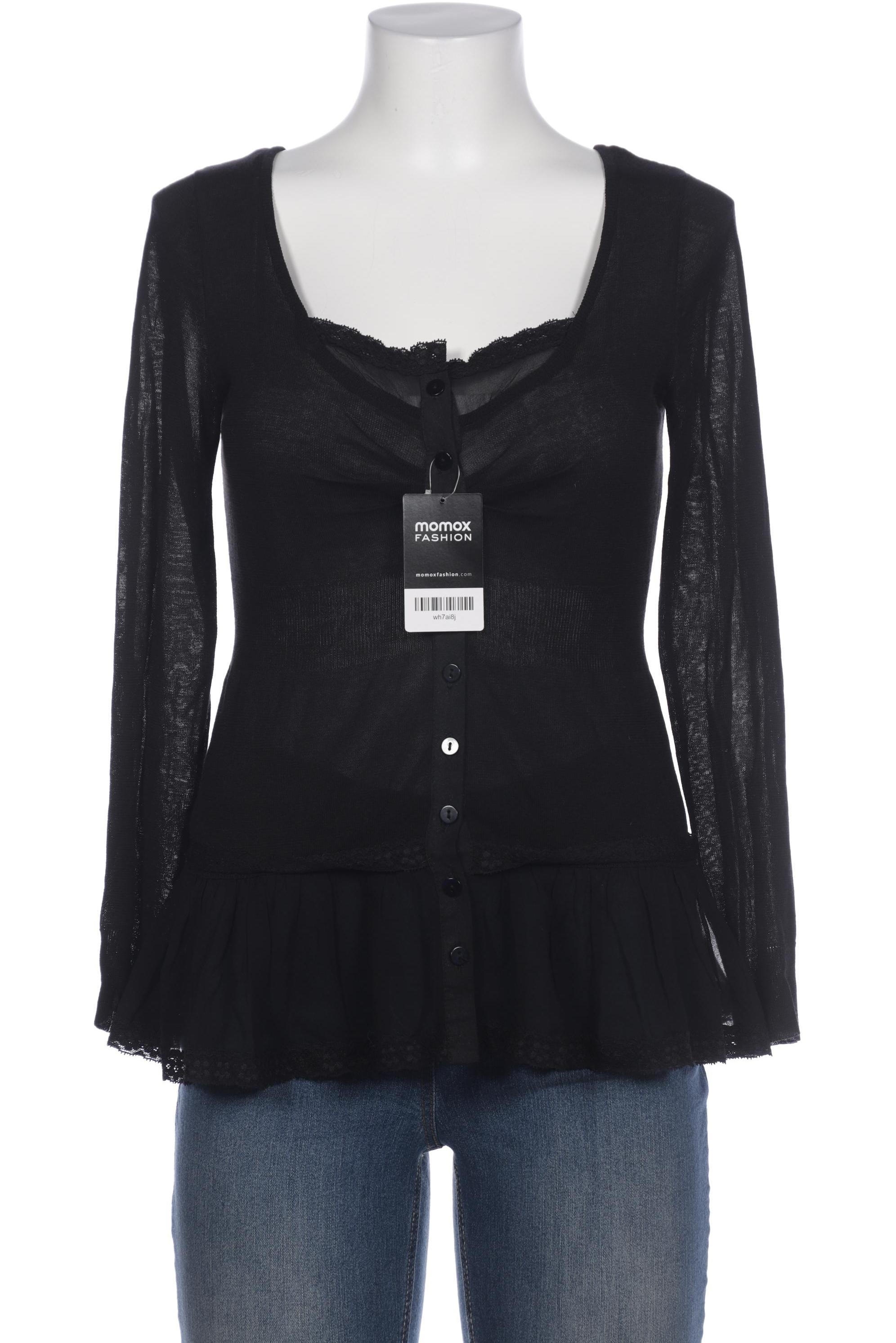 

Comma Damen Strickjacke, schwarz, Gr. 36