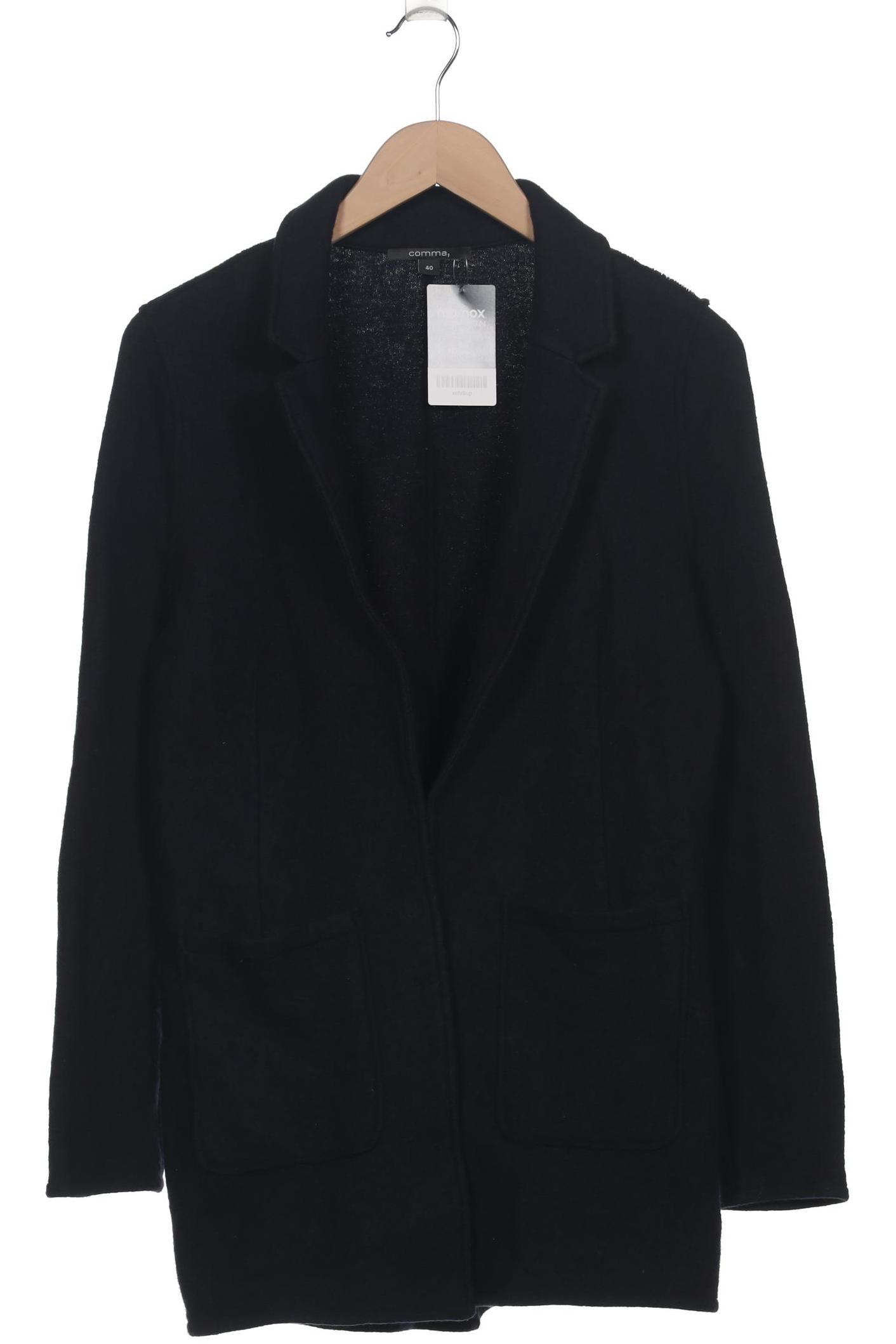 

Comma Damen Strickjacke, marineblau, Gr. 40