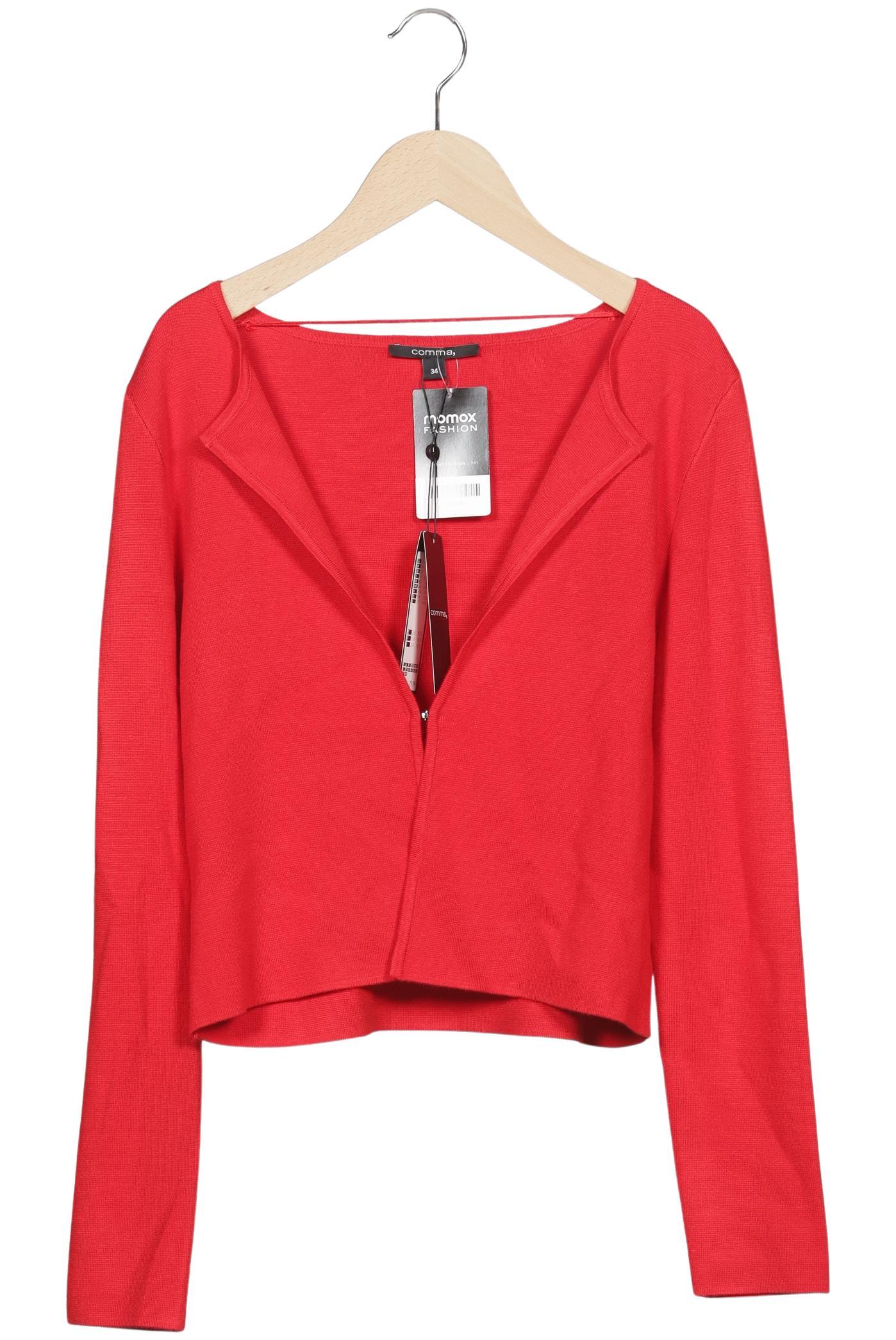 

Comma Damen Strickjacke, rot, Gr. 34