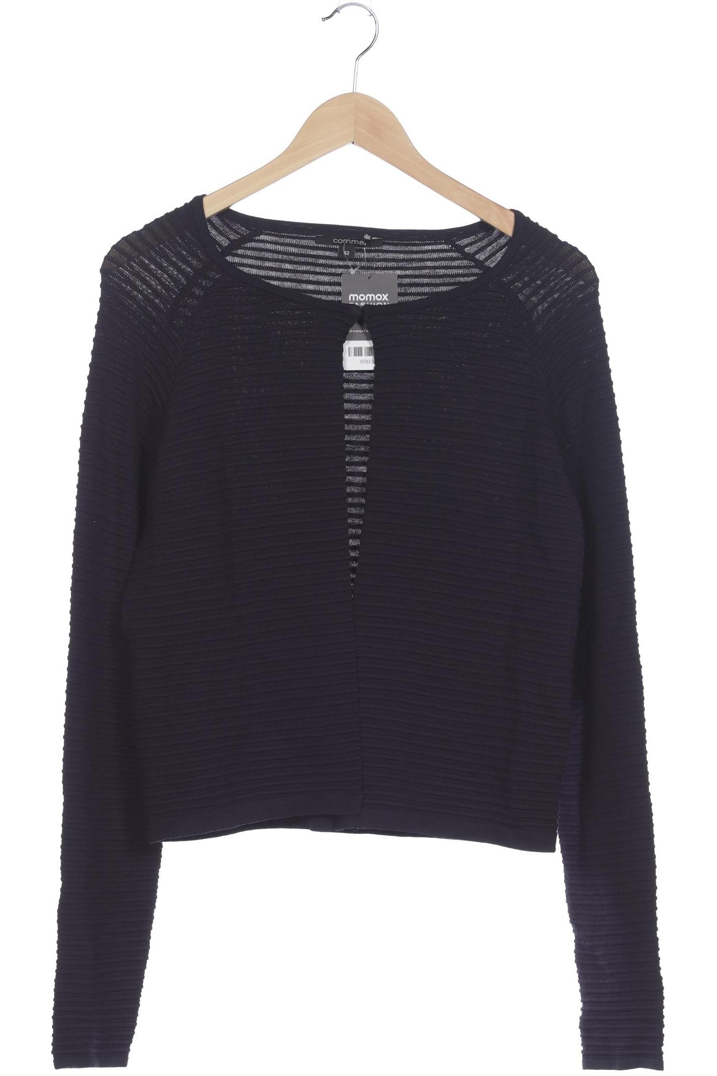 

Comma Damen Strickjacke, blau, Gr. 42