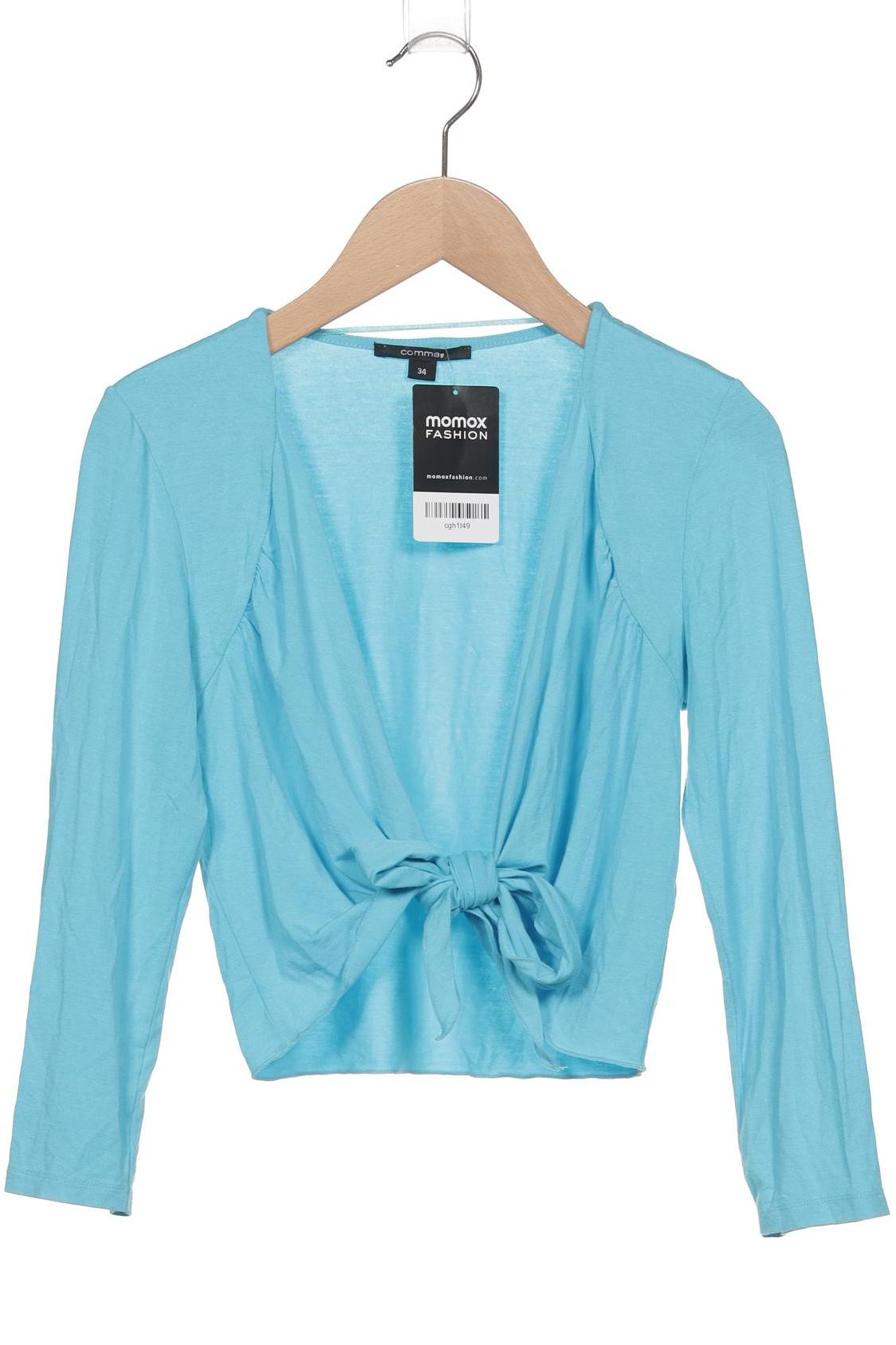 

Comma Damen Strickjacke, blau, Gr. 34