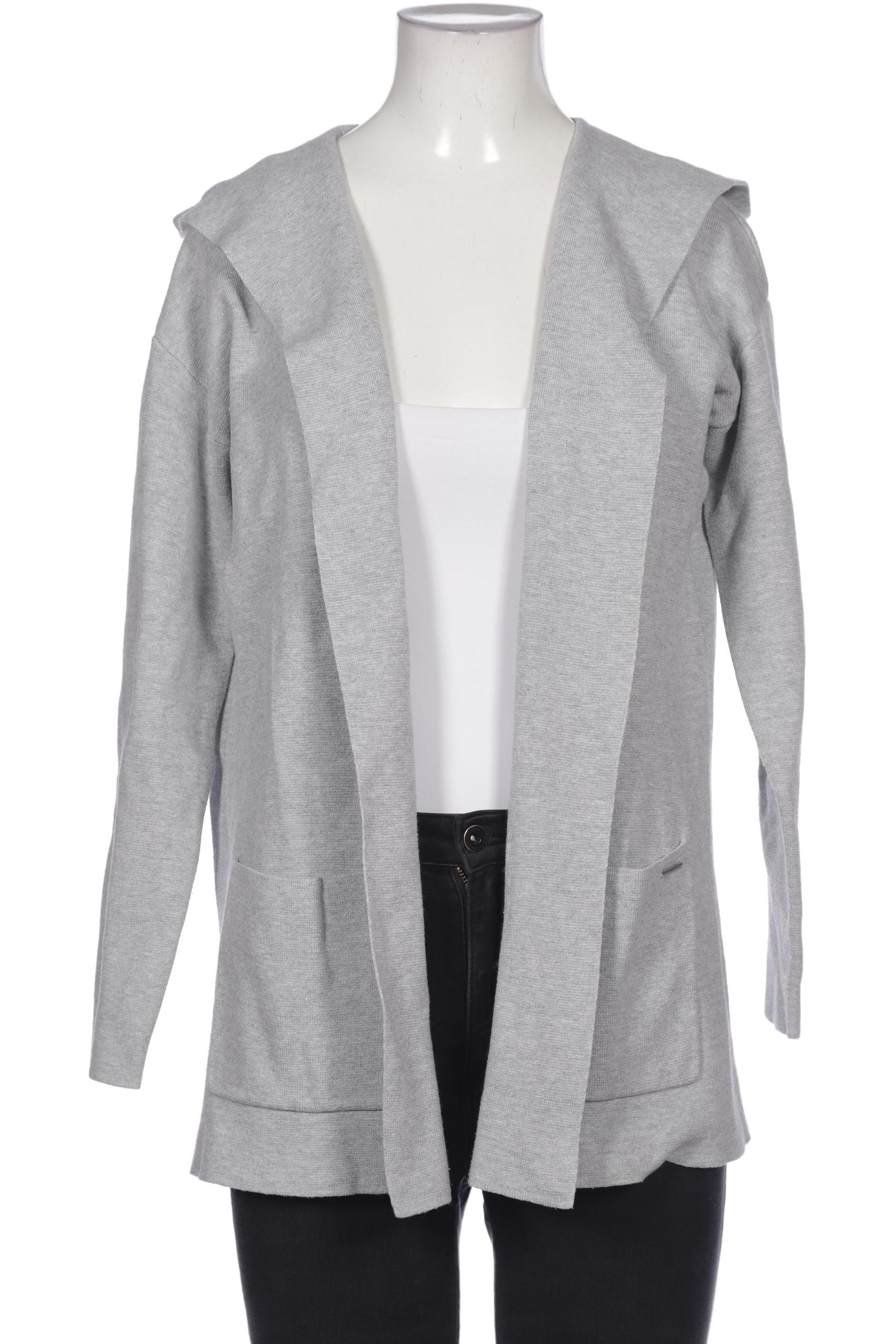 

Comma Damen Strickjacke, grau, Gr. 36