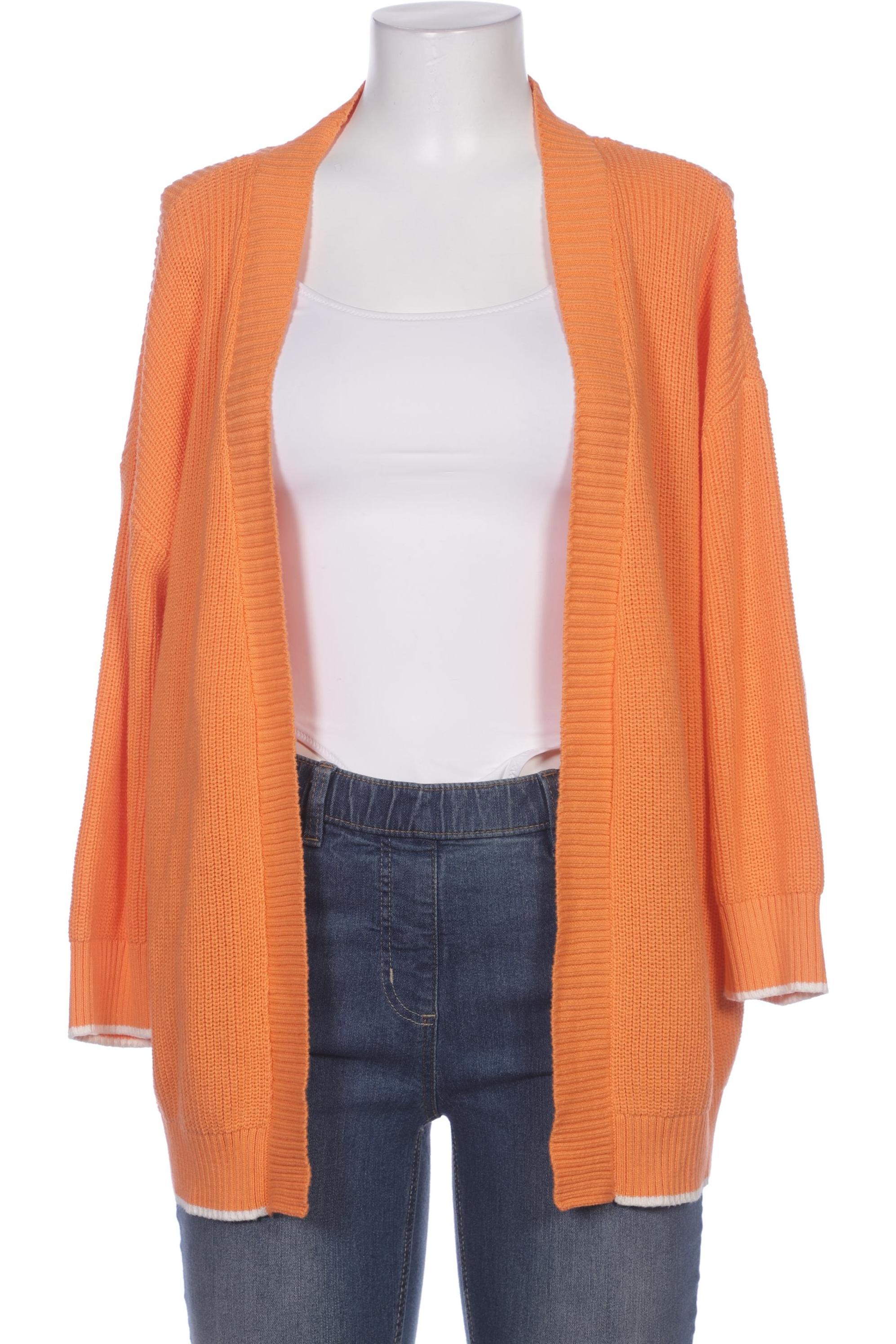 

Comma Damen Strickjacke, orange, Gr. 36