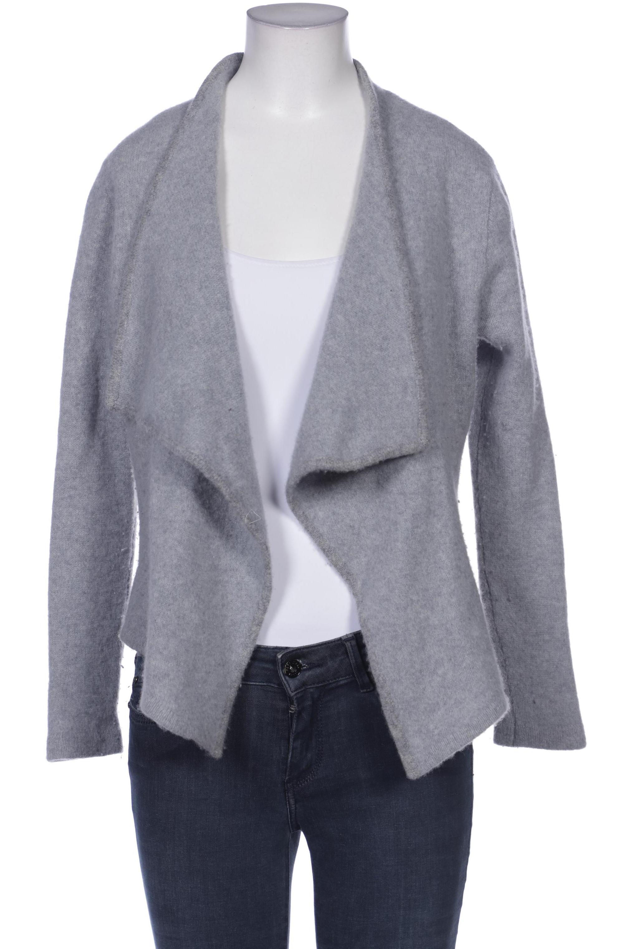 

Comma Damen Strickjacke, grau, Gr. 38