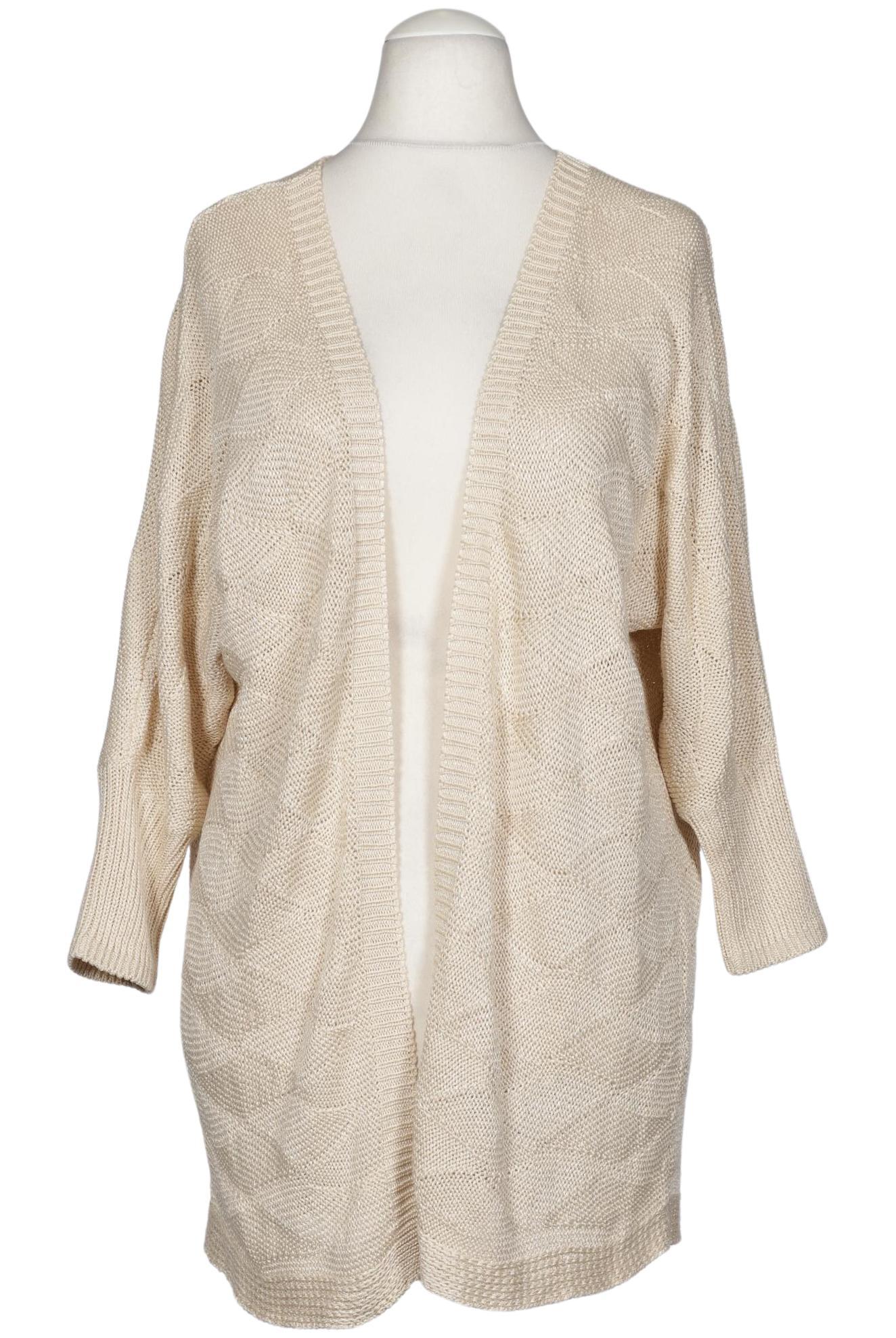 

Comma Damen Strickjacke, beige, Gr. 38