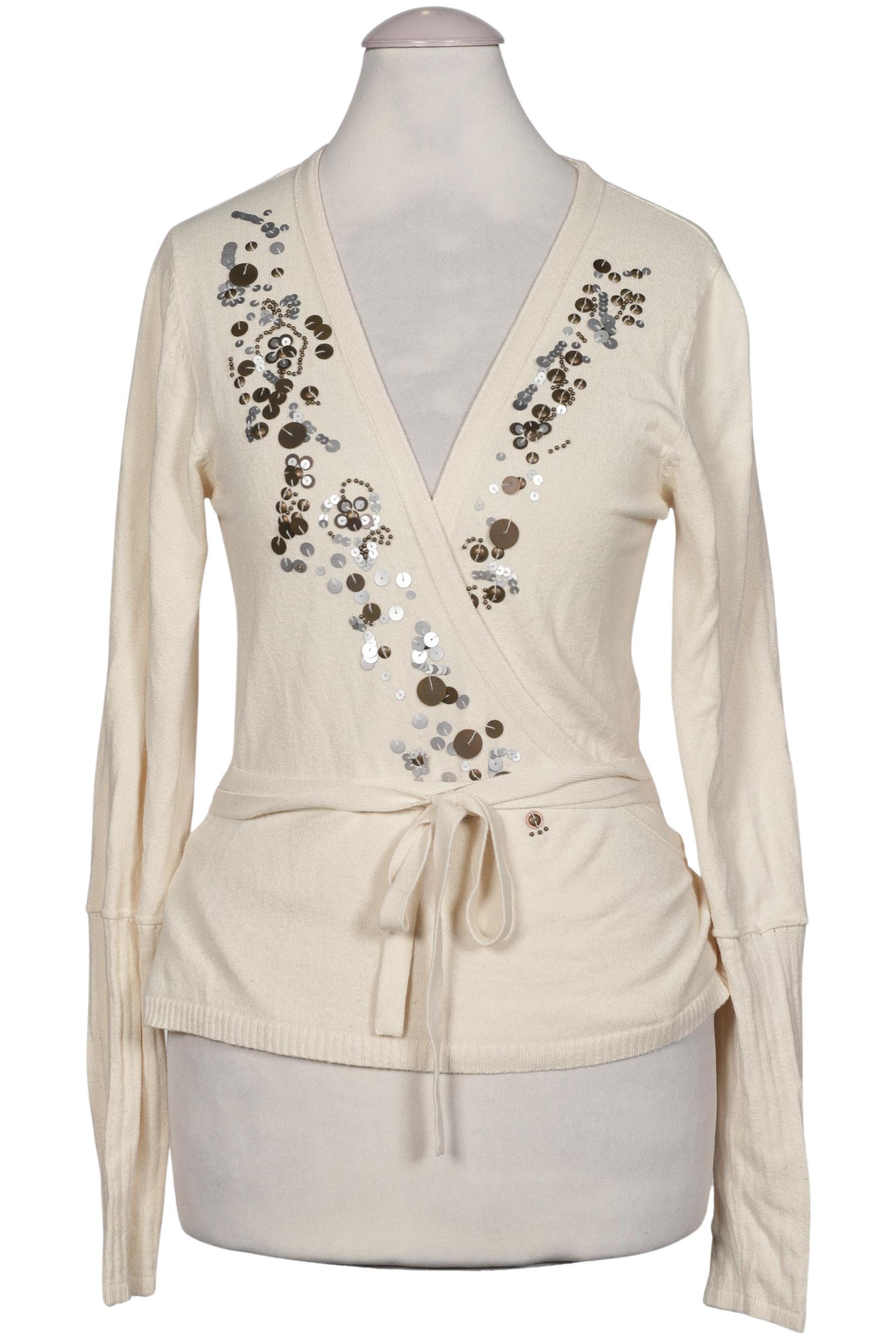 

Comma Damen Strickjacke, cremeweiß, Gr. 36